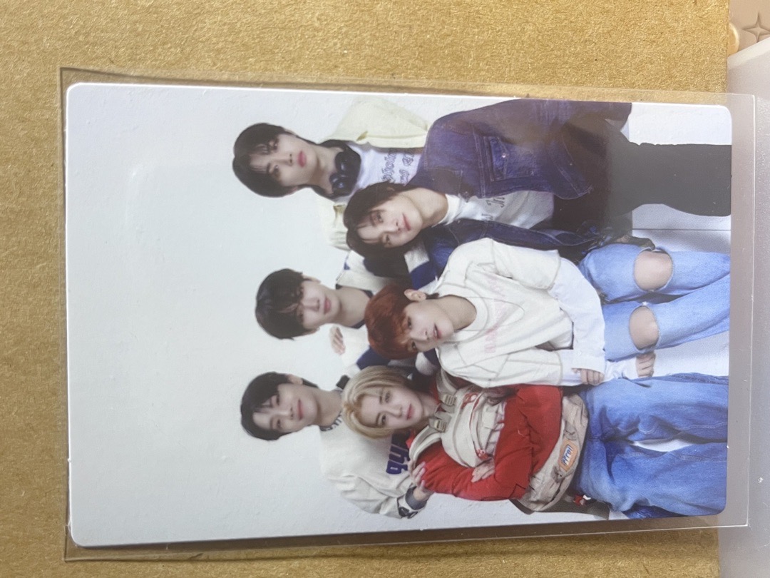 knock on隨機卡包卡 白底團卡