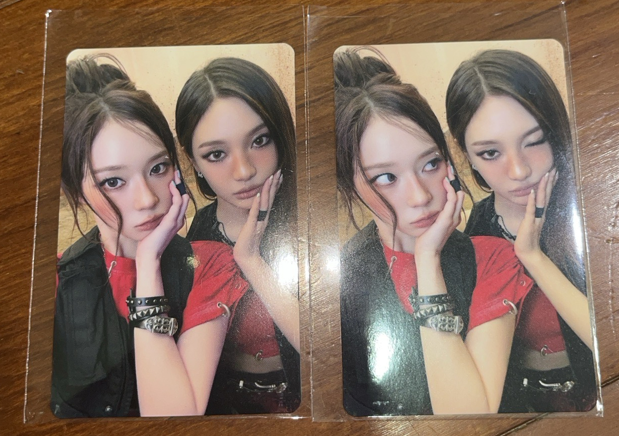 華納特典雙人卡 冬寧一套