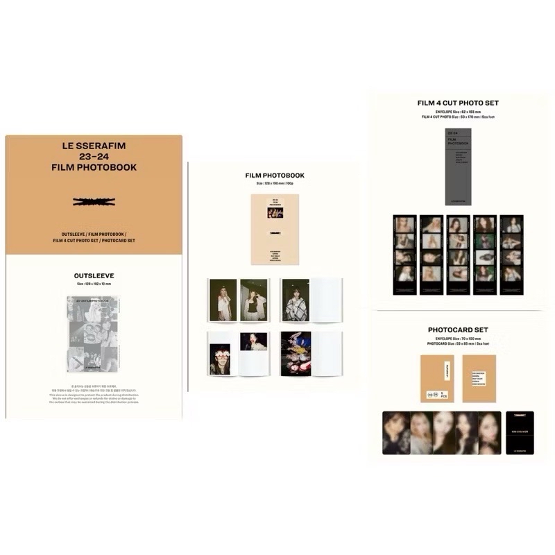 LE SSERAFIM 23-24 FILM PHOTOBOOK