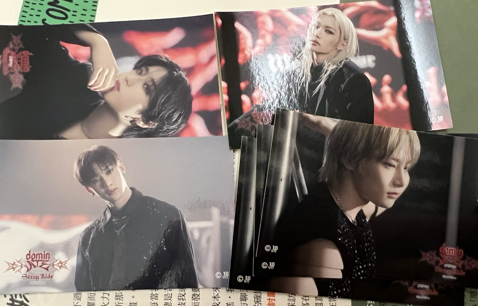 Stray kids dominate 一番賞 線下 貼紙