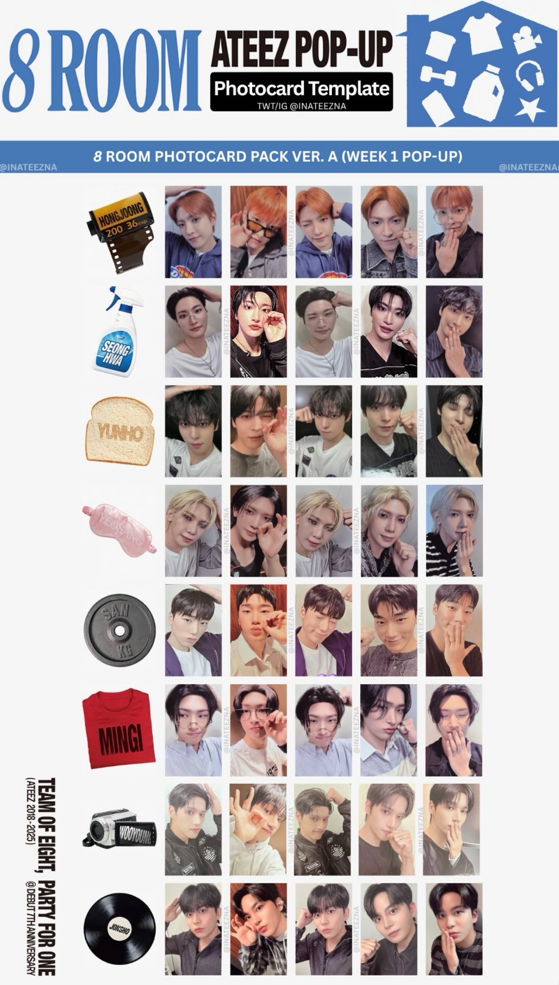 🪄非現 8ROOM 第一週隨機卡包卡