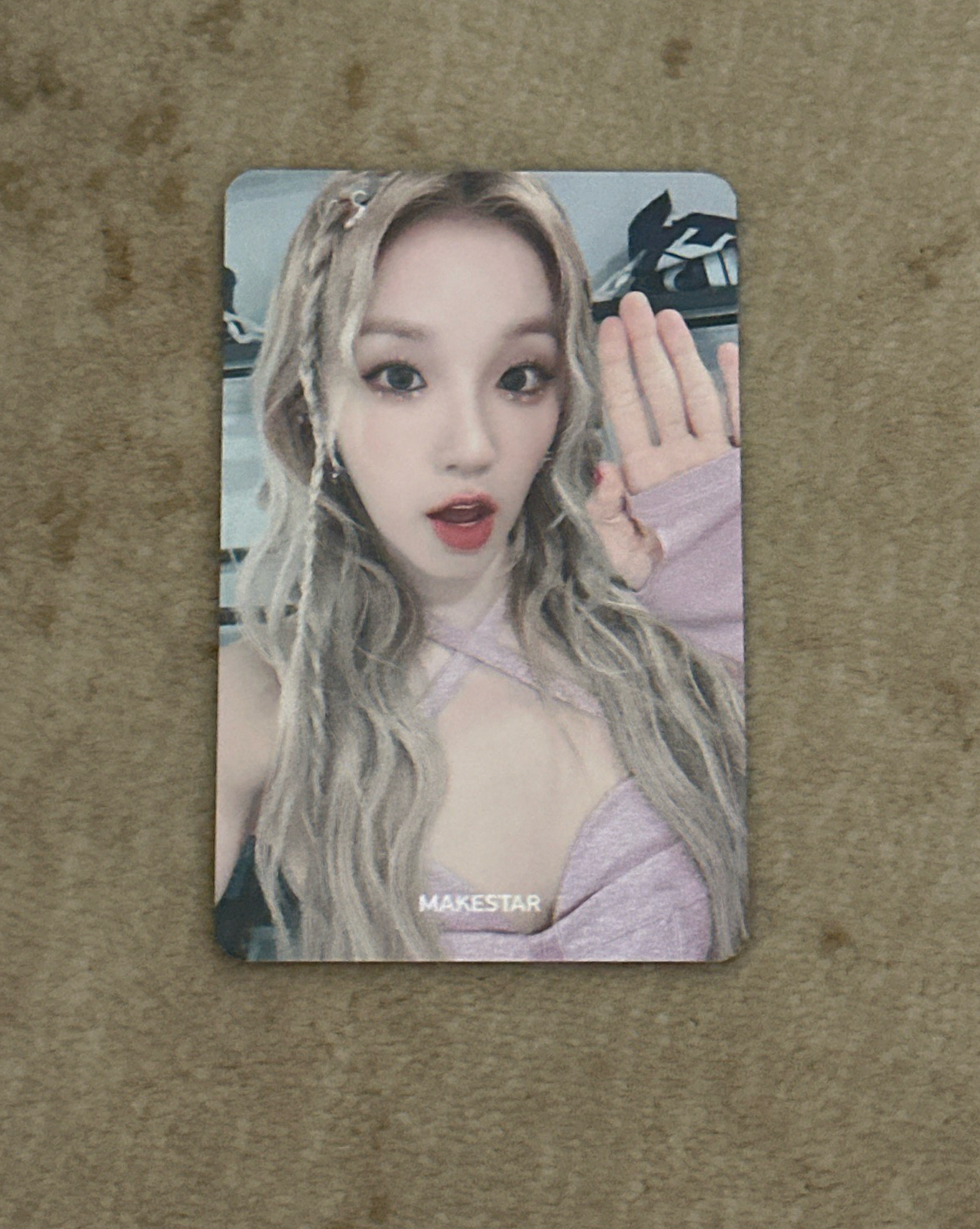 idle I feel 特典卡 雙面卡 宋雨琦