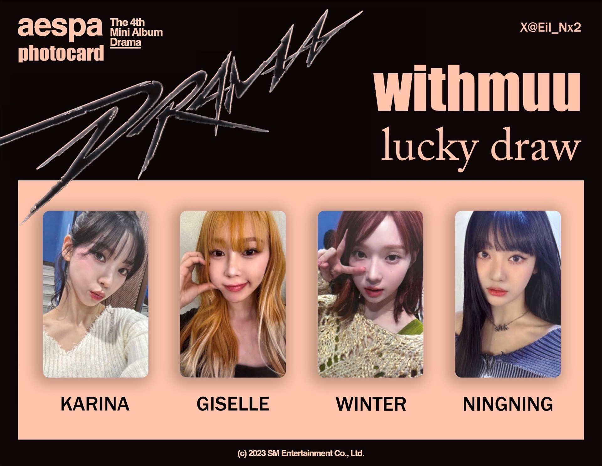 withmuu 幸運卡
