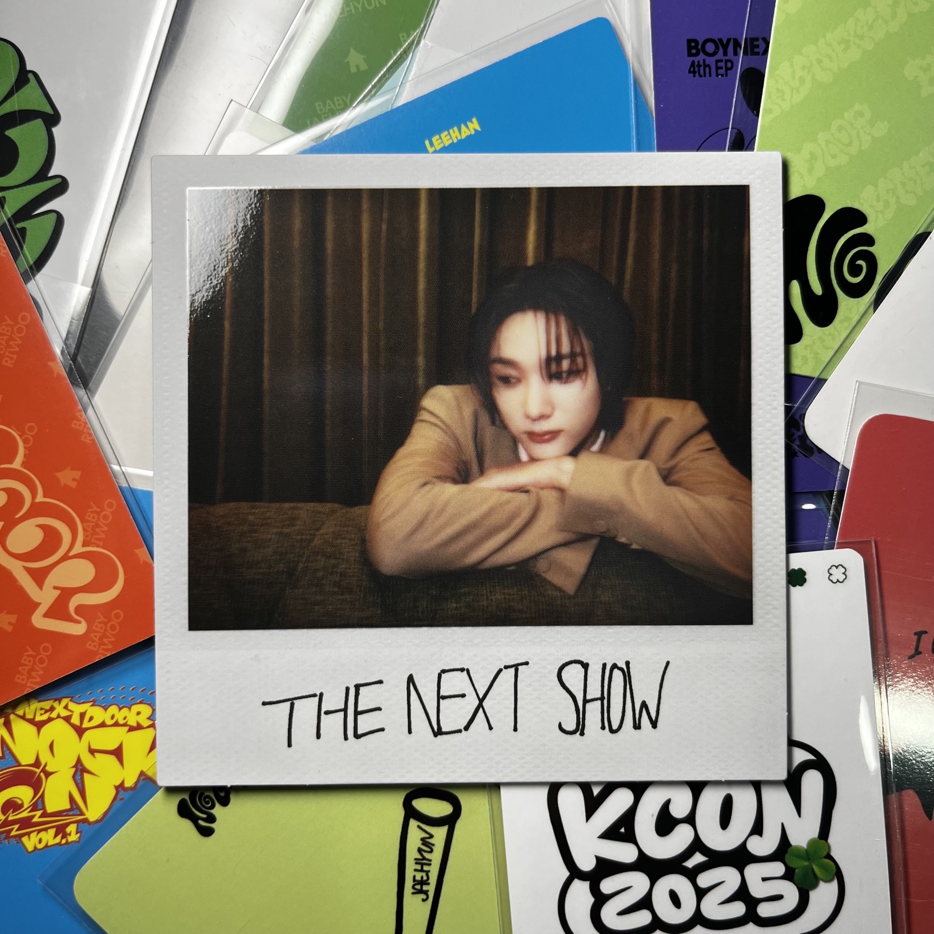 朴成淏 2025年曆 固配拍立得