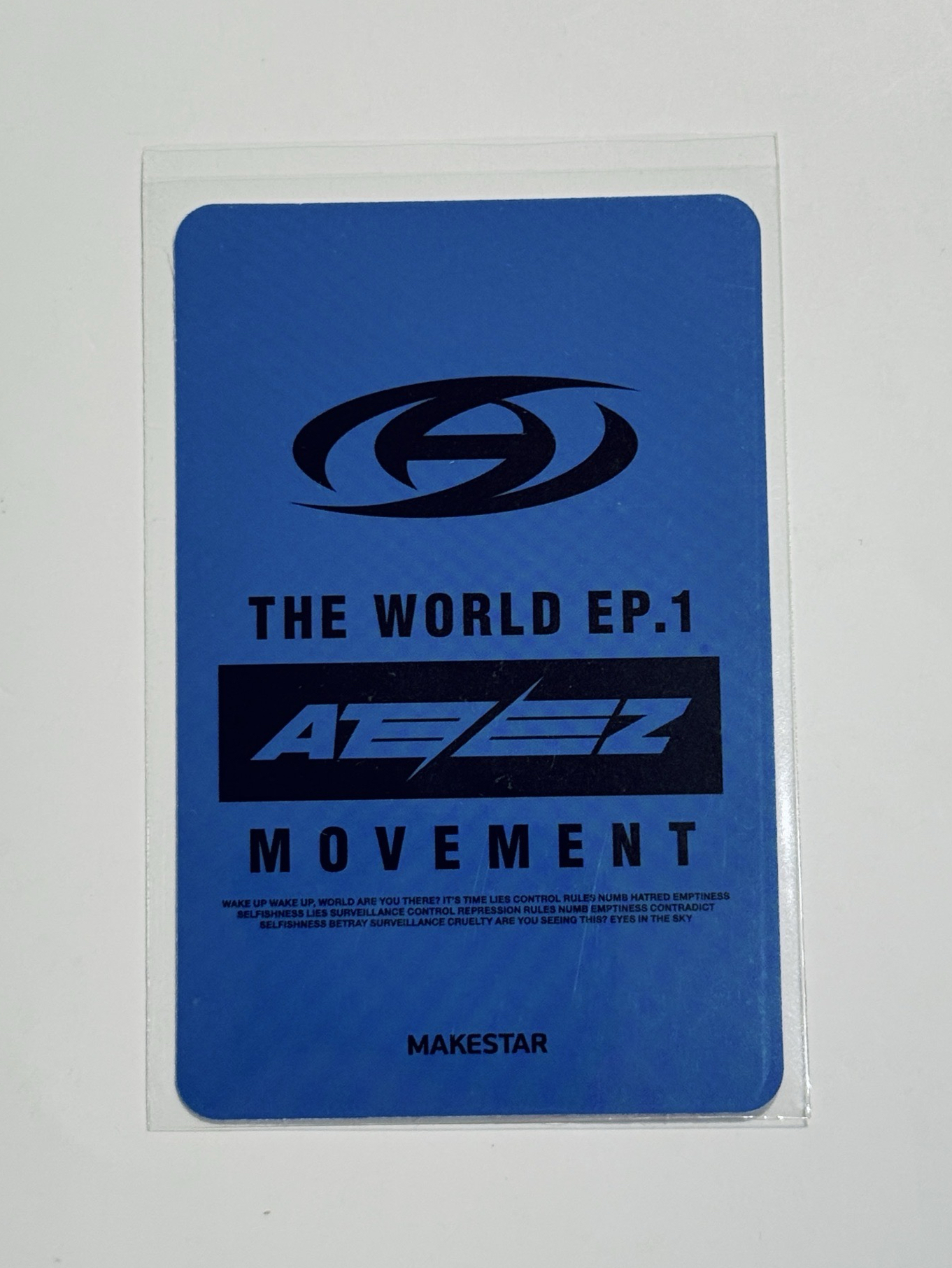 THE WORLD EP.1 : MOVEMENT MS 6.0 簽售卡 友榮