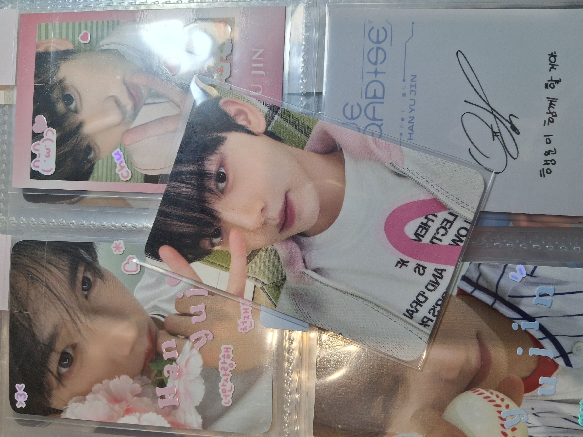 韓維辰 年曆卡 中背