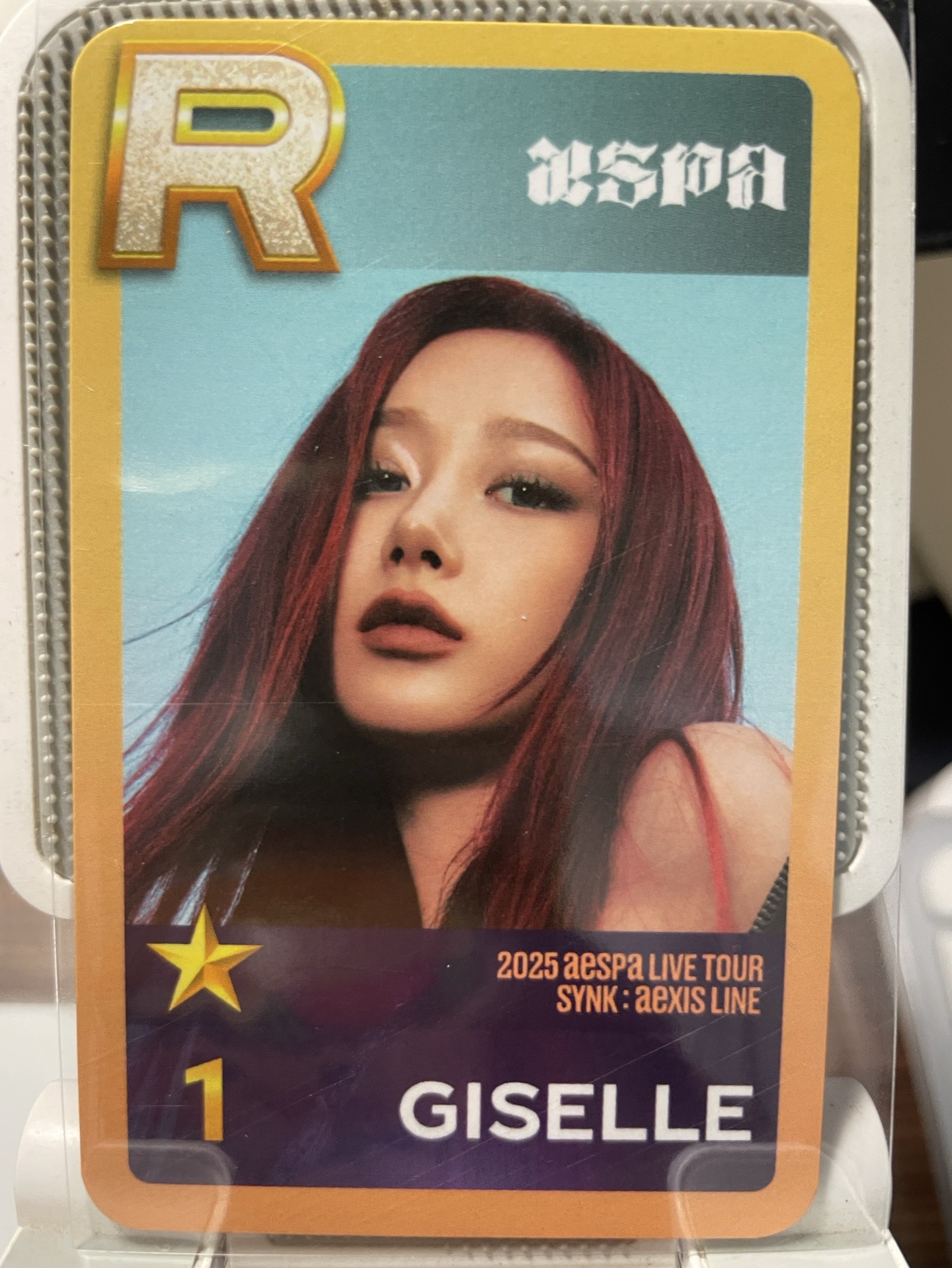 aespa 三巡superstar smtown 線下任務卡-吉