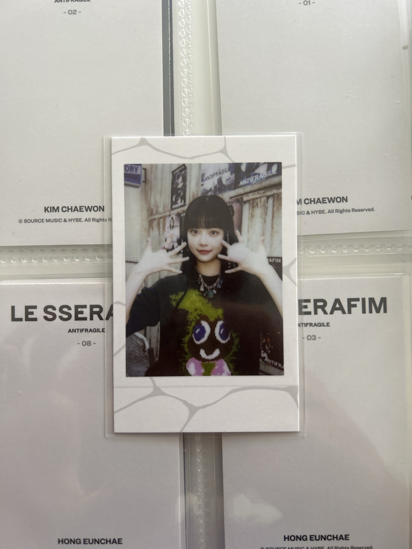 迷二 隨機卡 官周拍立得 恩採