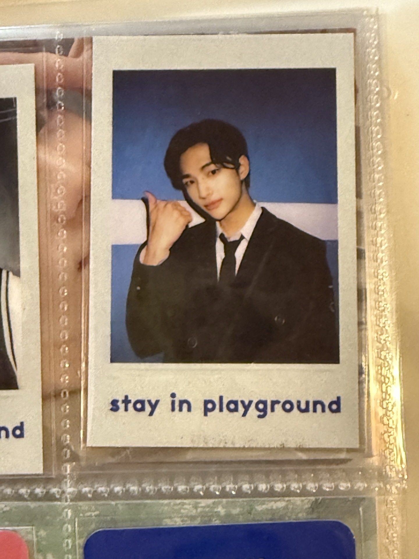 Stray kids 迷孩 黃鉉辰 小卡 特典卡拍立得 操場