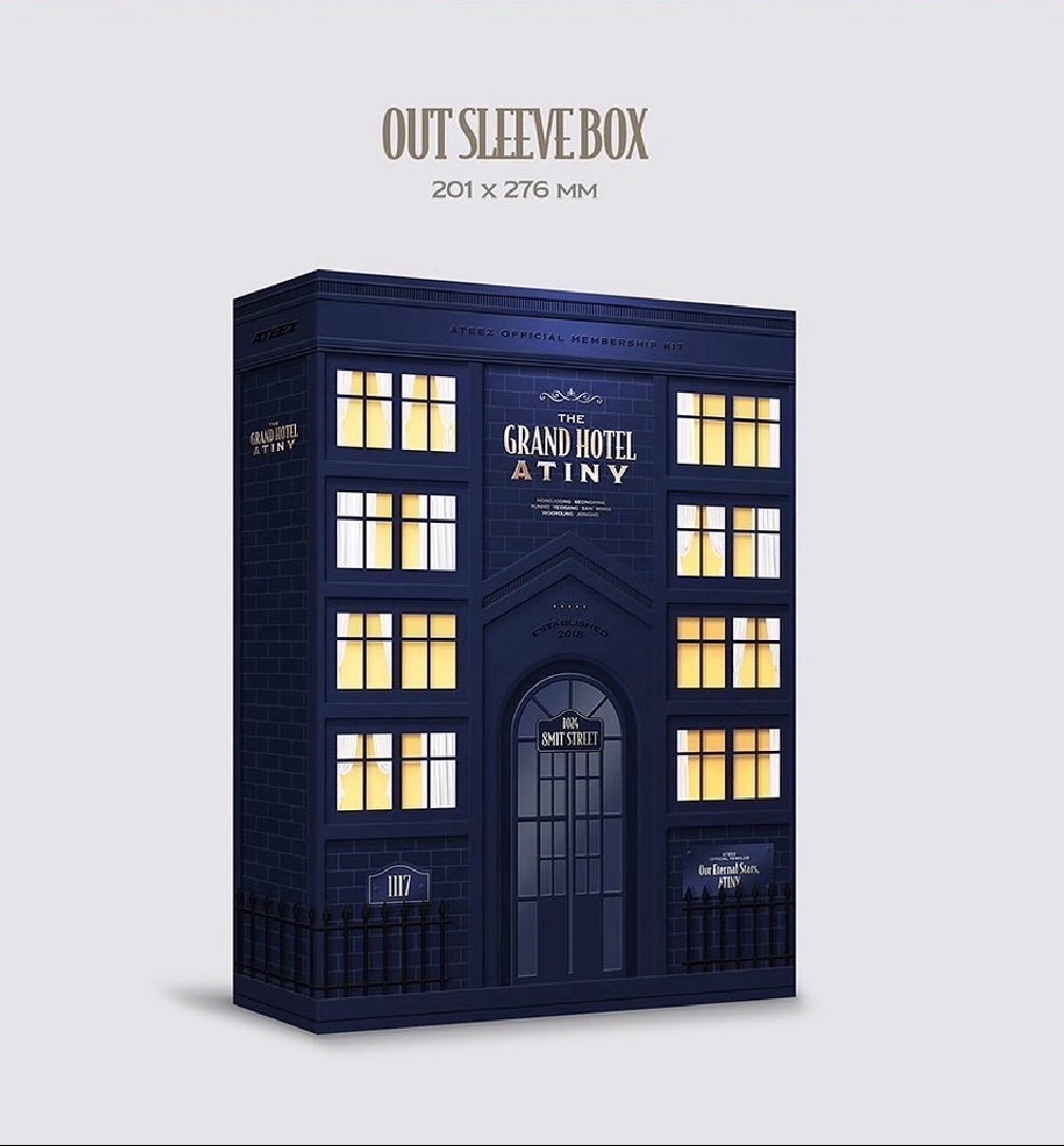 ATEEZ 6期會員禮｜全新未拆（不含會員卡）