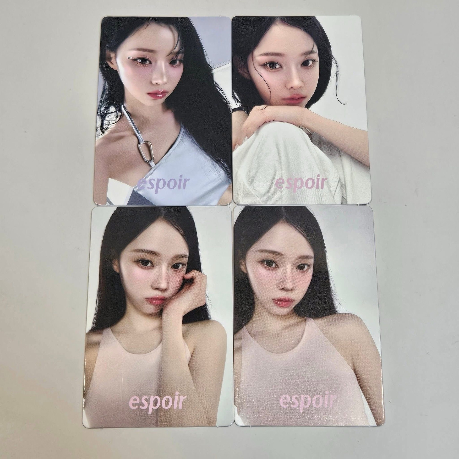 冬espoir代言卡一套四卡