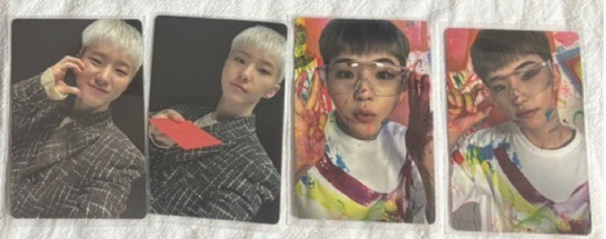 Hoshi 正四油彩克拉盤小卡一套不拆