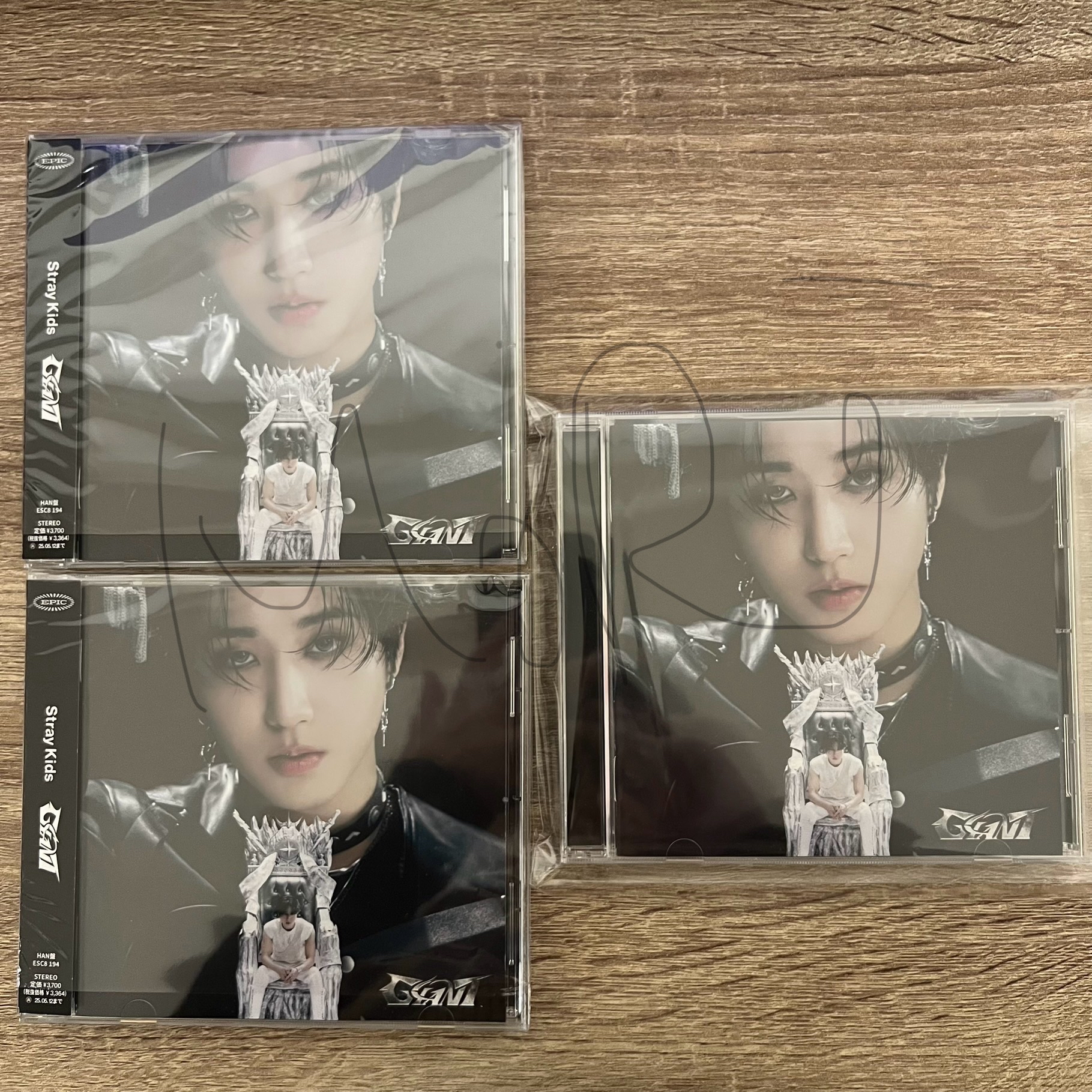 Stray kids 日本 Giant HAN 單封 FC盤 空專