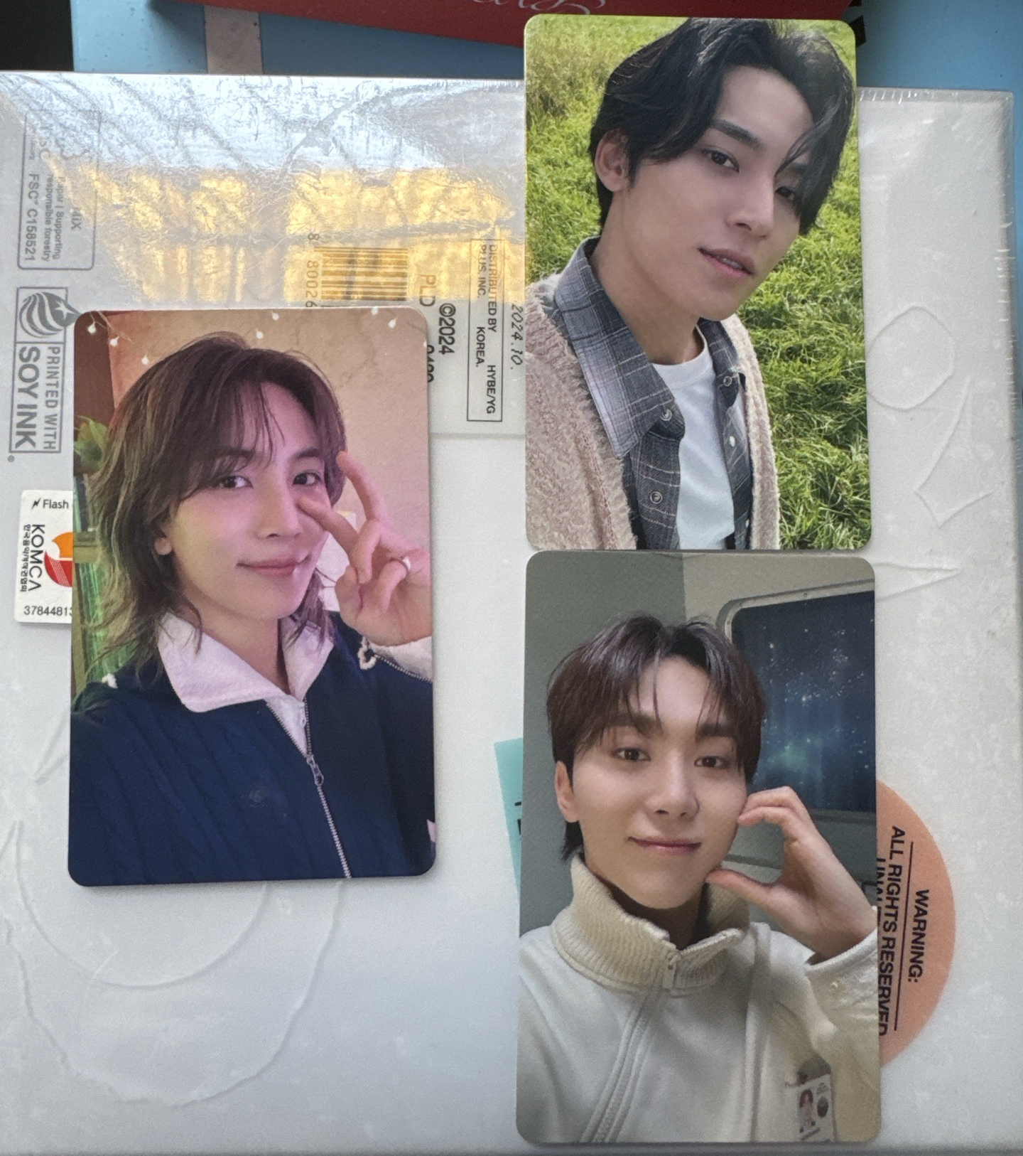 SEVENTEEN 淨漢 珉奎 勝寛 消費期限 福岡場限 三張不拆