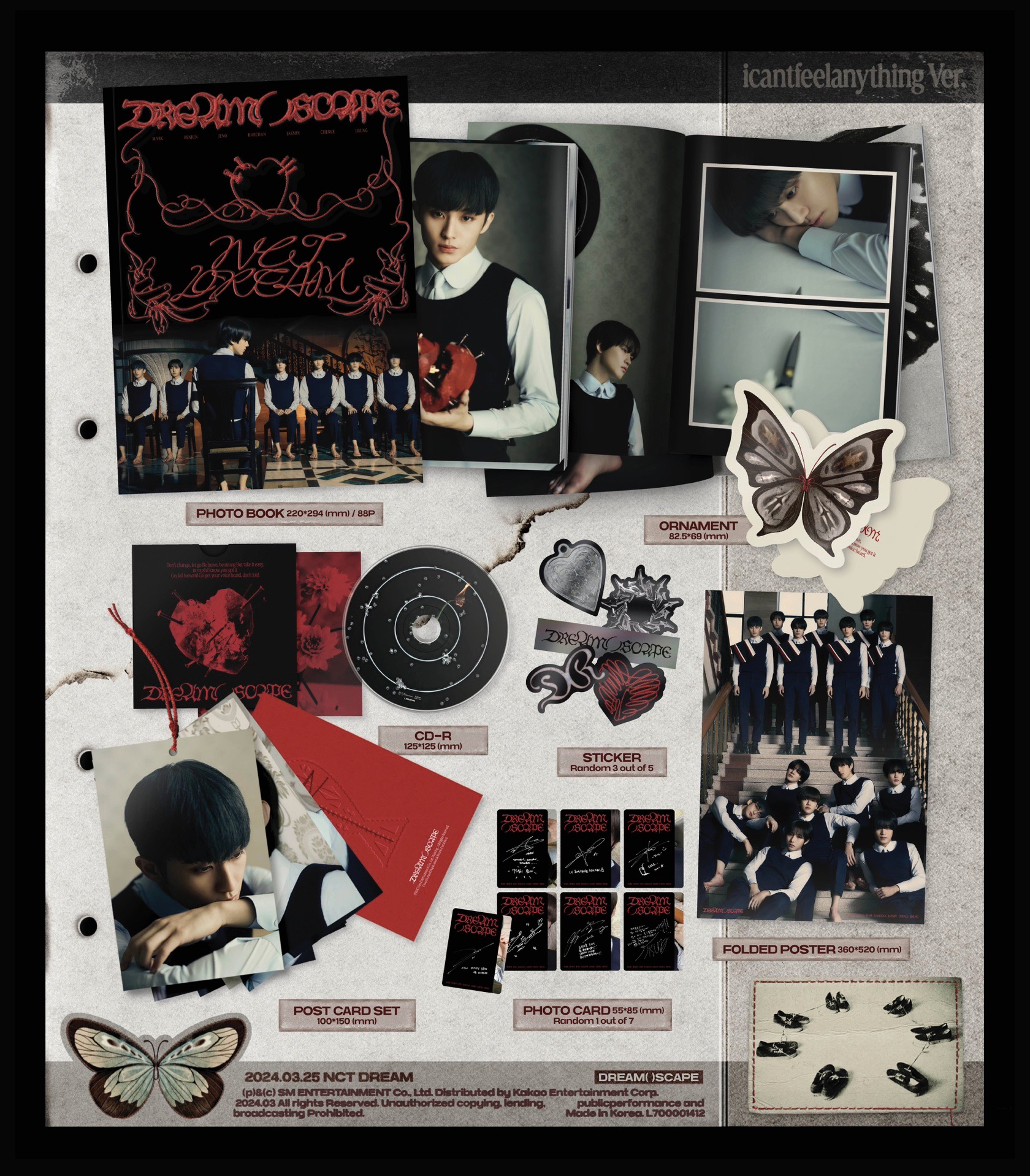 NCT DREAM DREAM( )SCAPE 黑版 未拆專