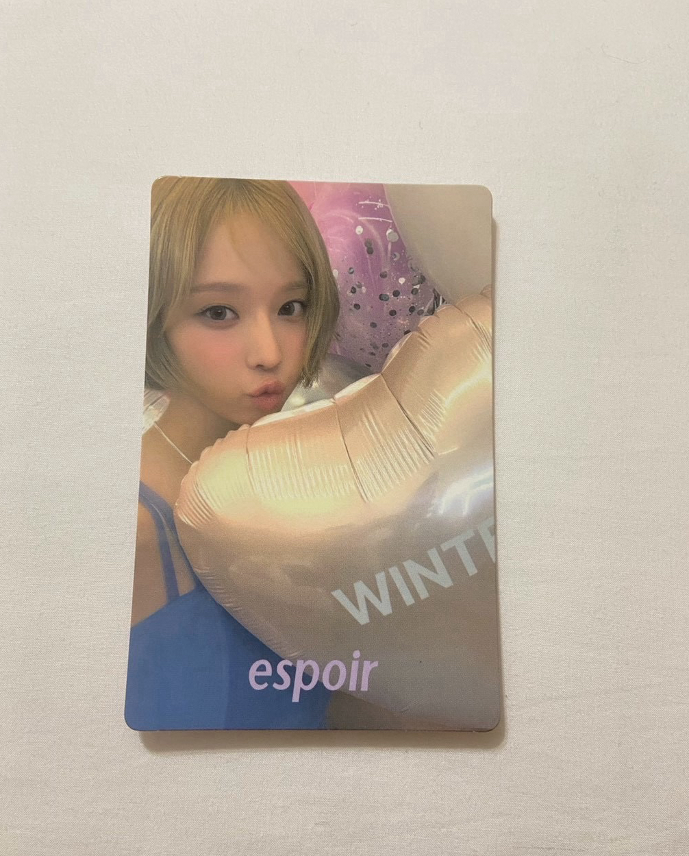 espoir代言卡冬 Winter