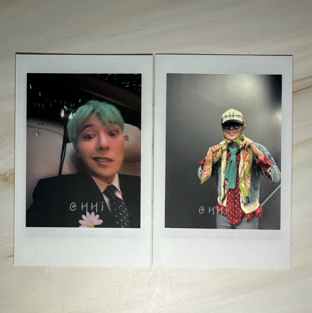 GD-Übermensch周邊滿額拍立得A套