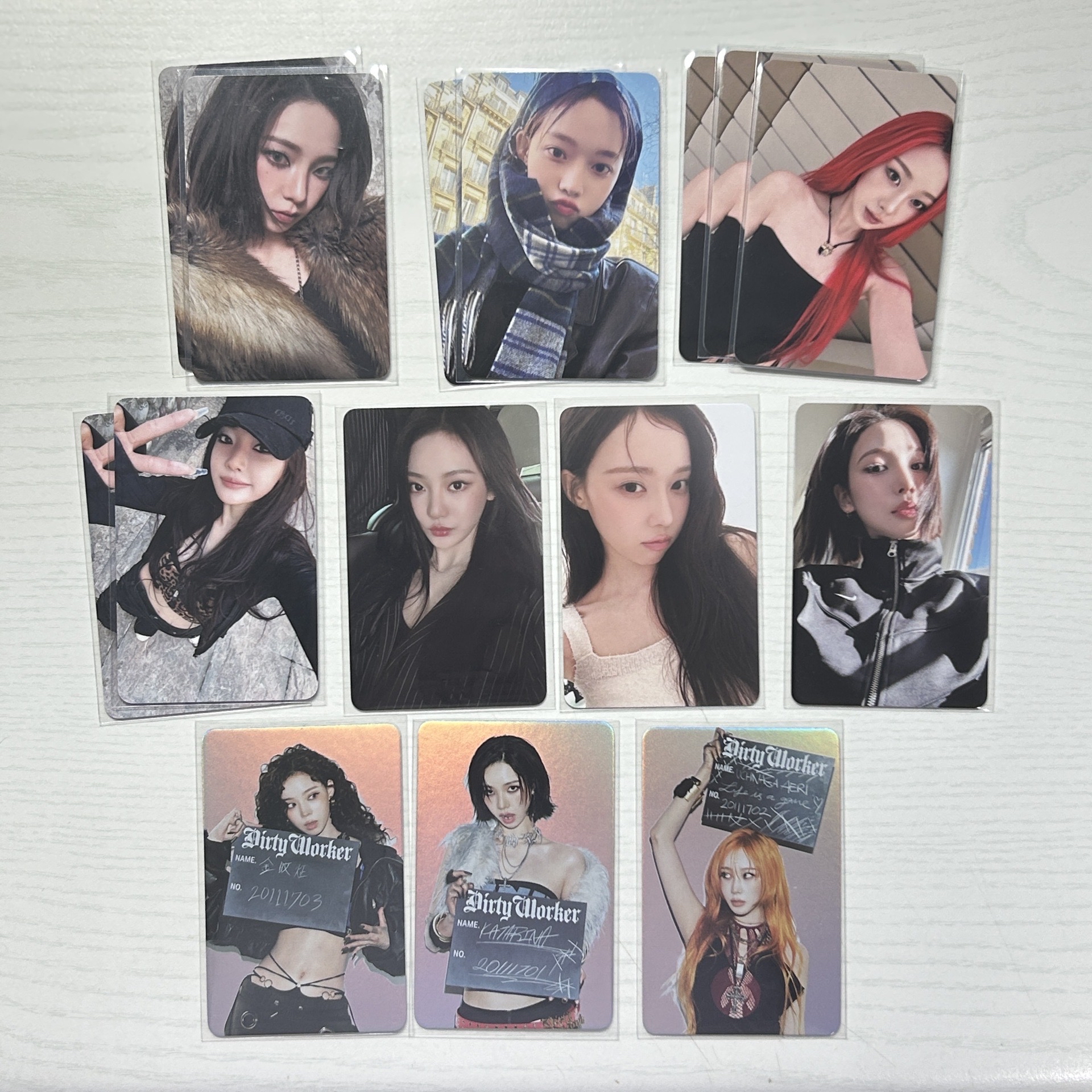 ITZY aespa KIOF 星光卡