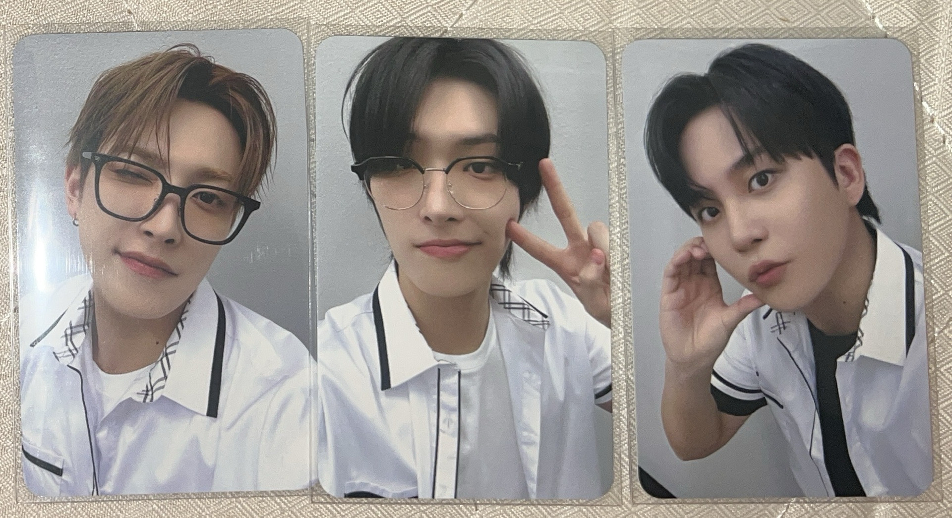 ATEEZ MS校服簽售中簽卡