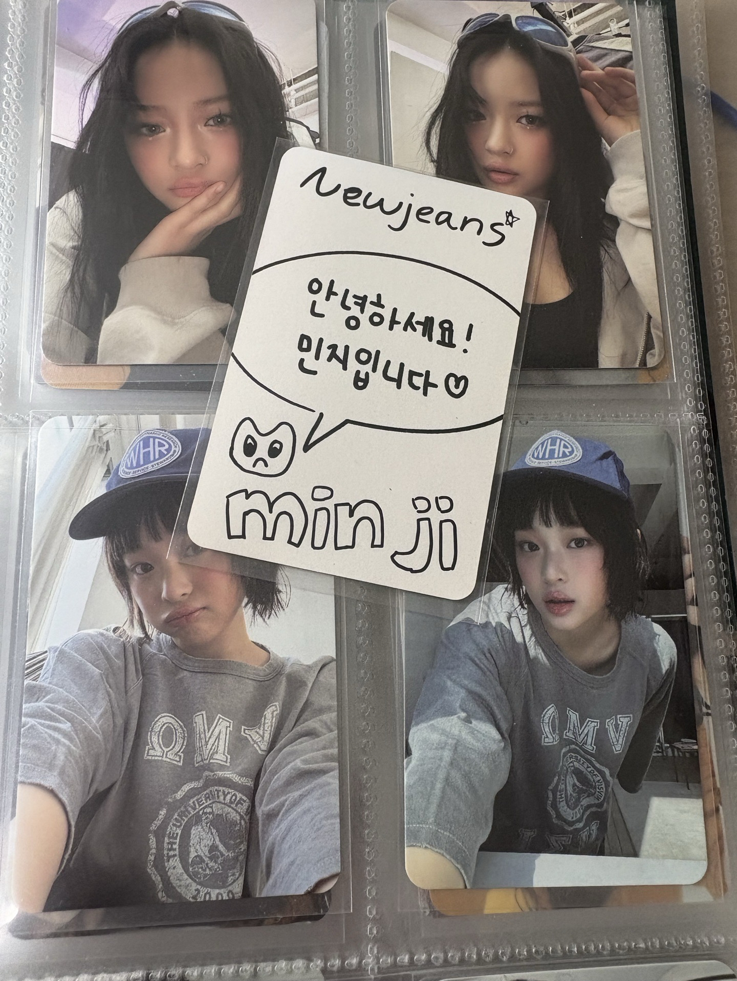 Minji 出道電子專卡 VER.B