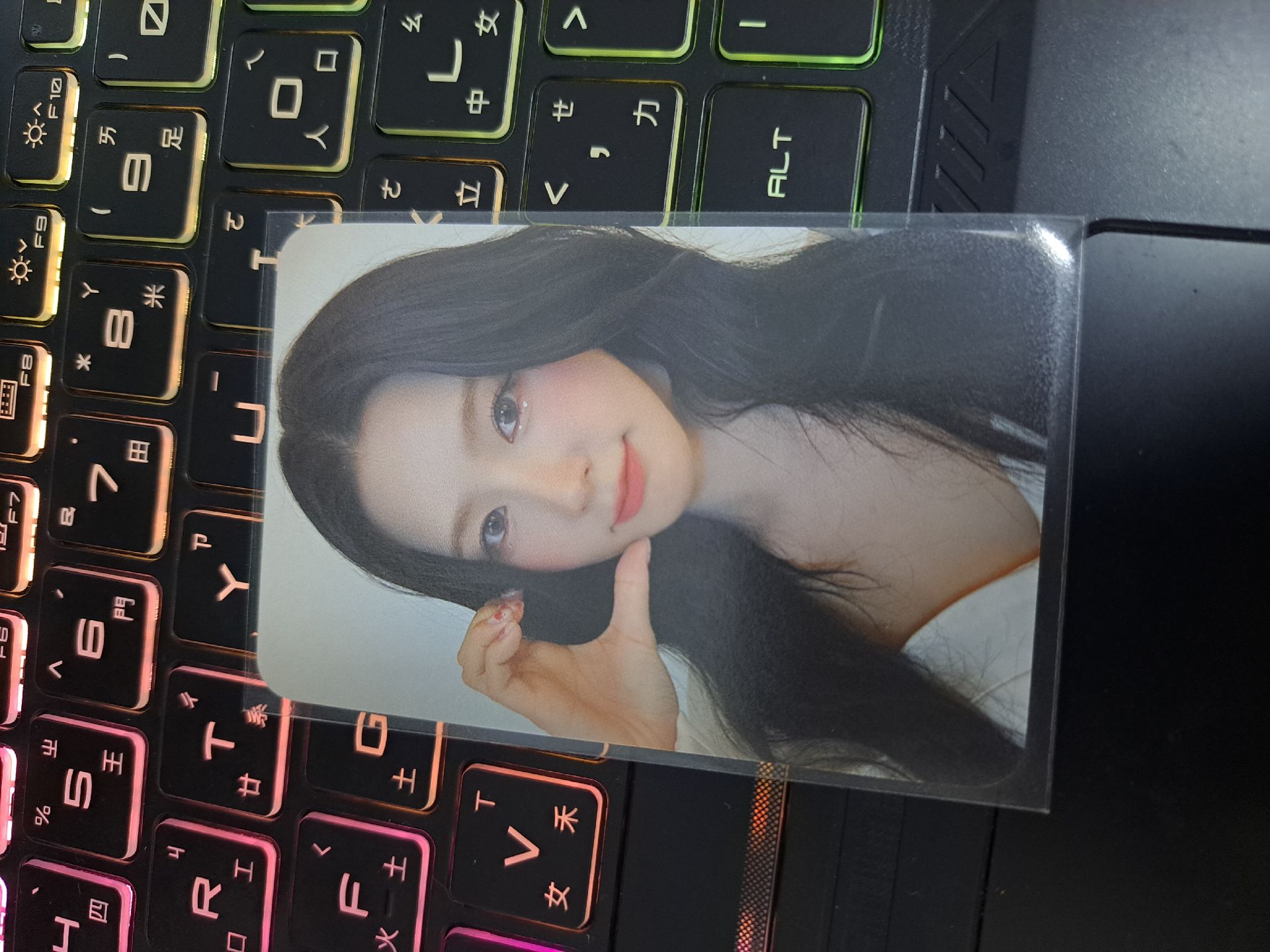 i-dle dmm幸運卡面