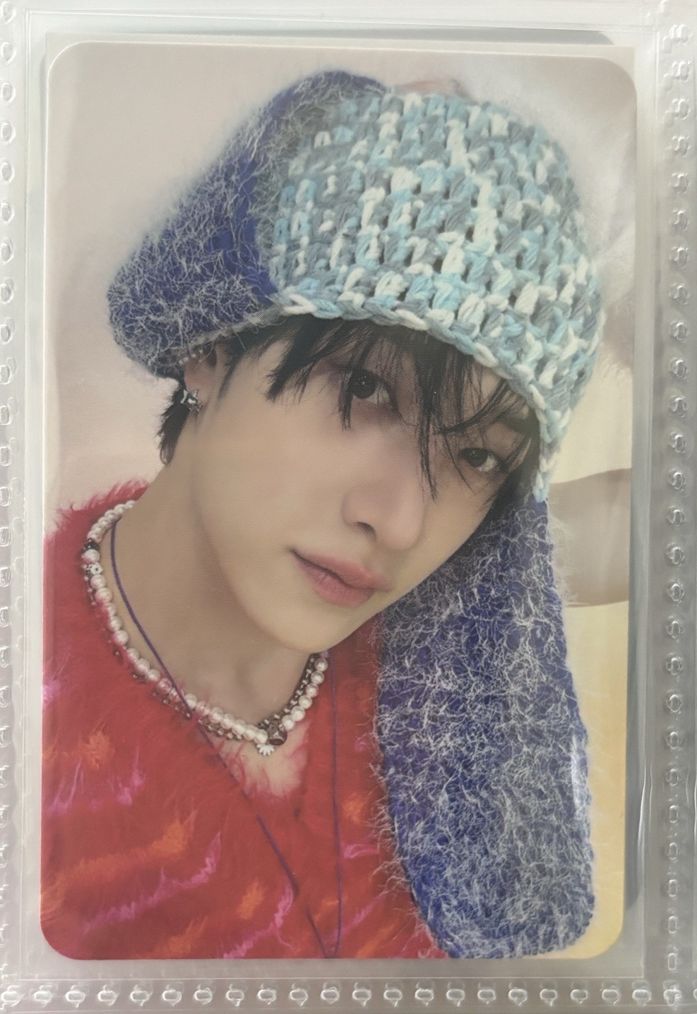 skz ate專輯卡 毛帽燦 方燦