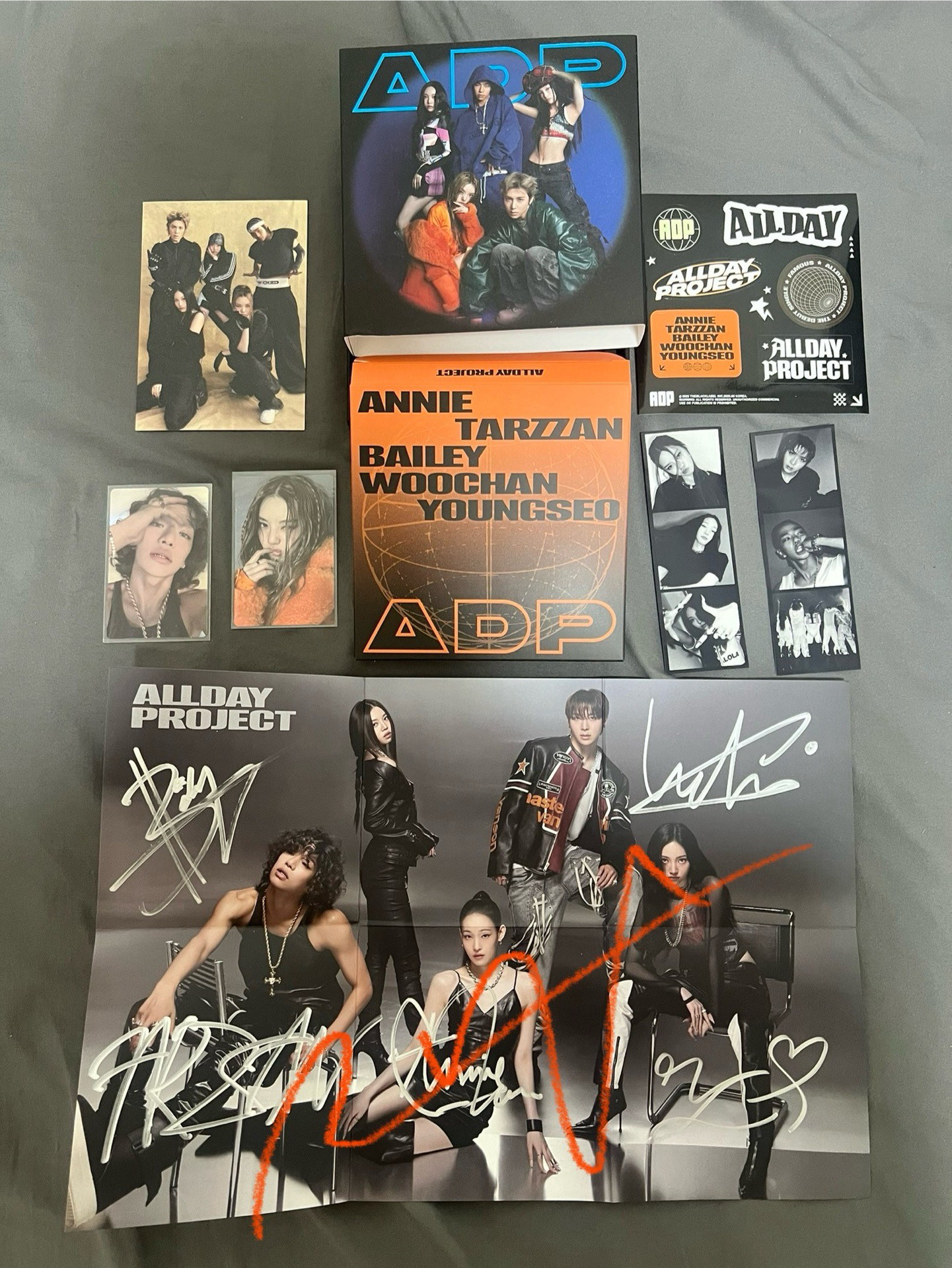 ADP 美網親簽海報專