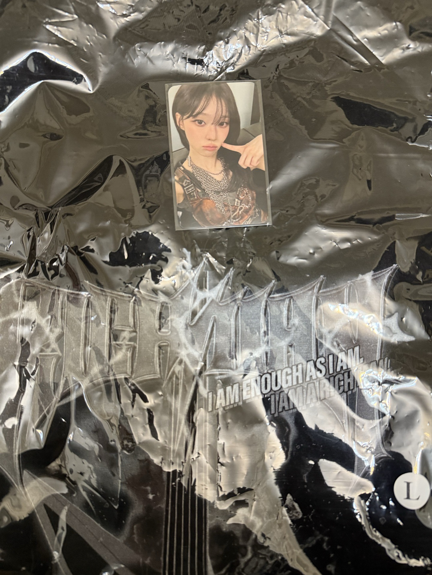 aespa Rich Man紐約快閃 短袖冬 含小卡 L*1