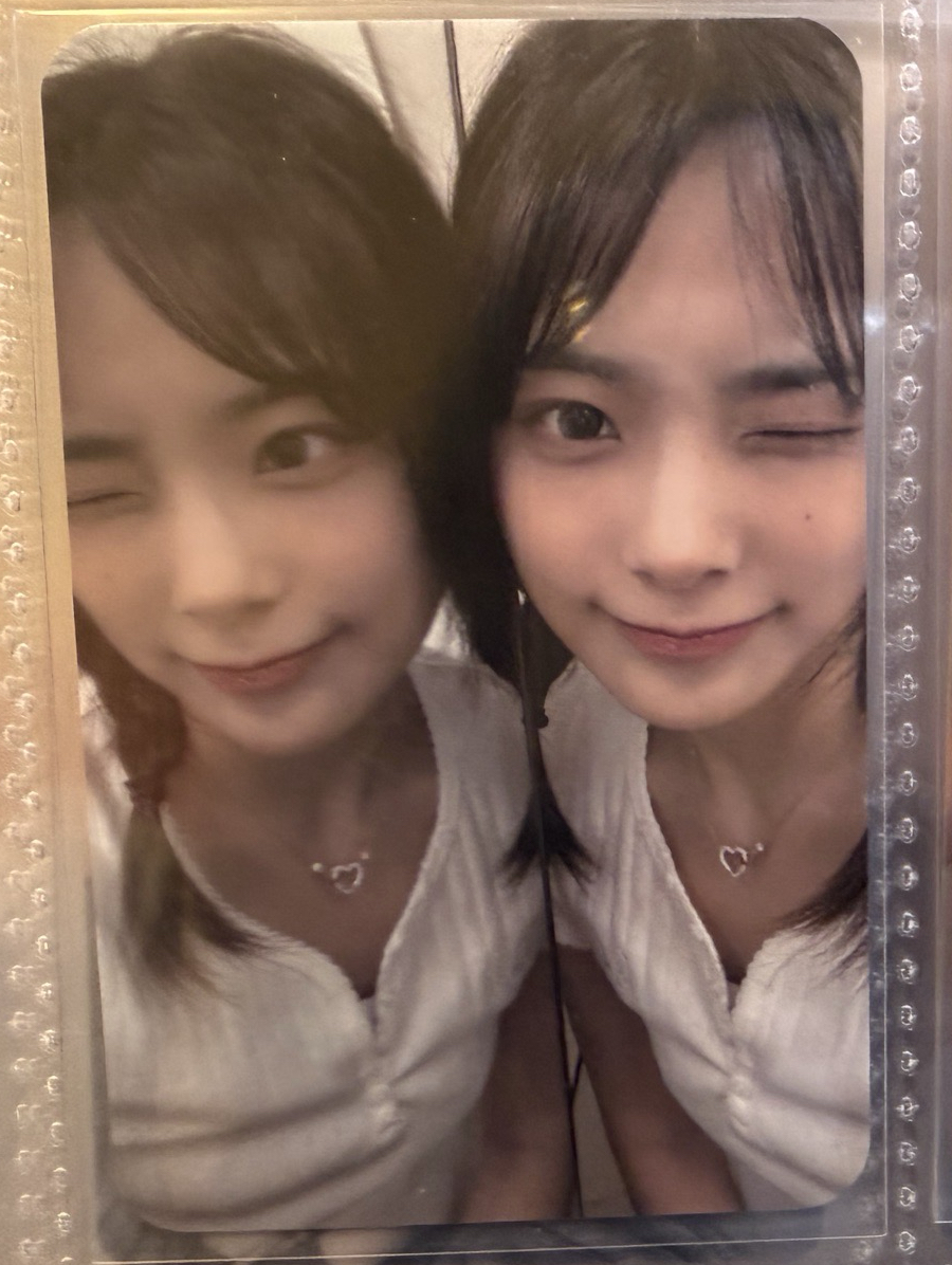 QWER Siyeon 鏡子 始燕 特典卡