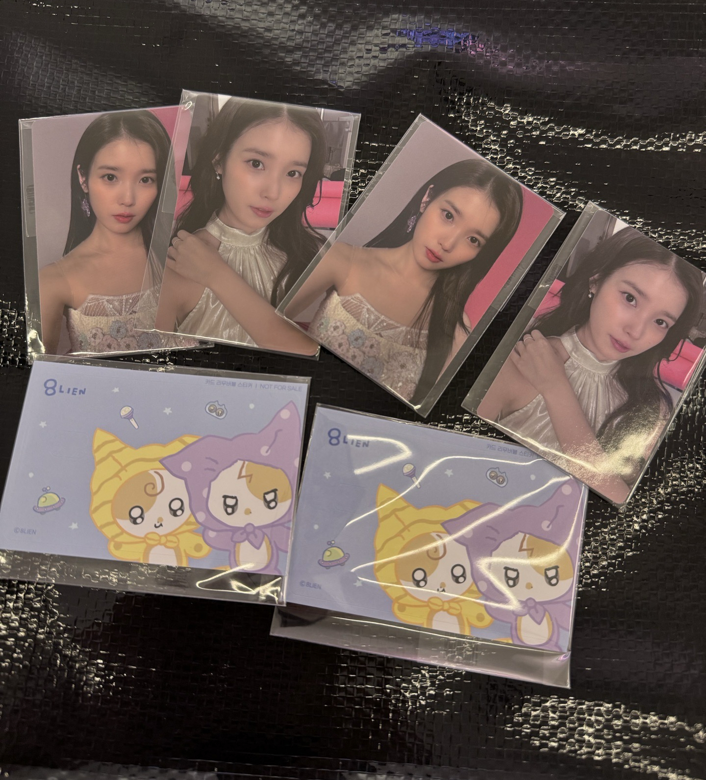 IU 韓國快閃店入場卡