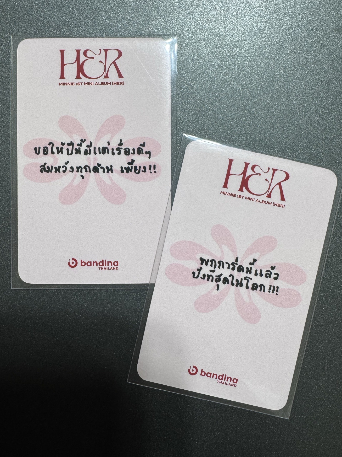 Minnie米妮 solo bandina預售 泰文卡背 [HER]