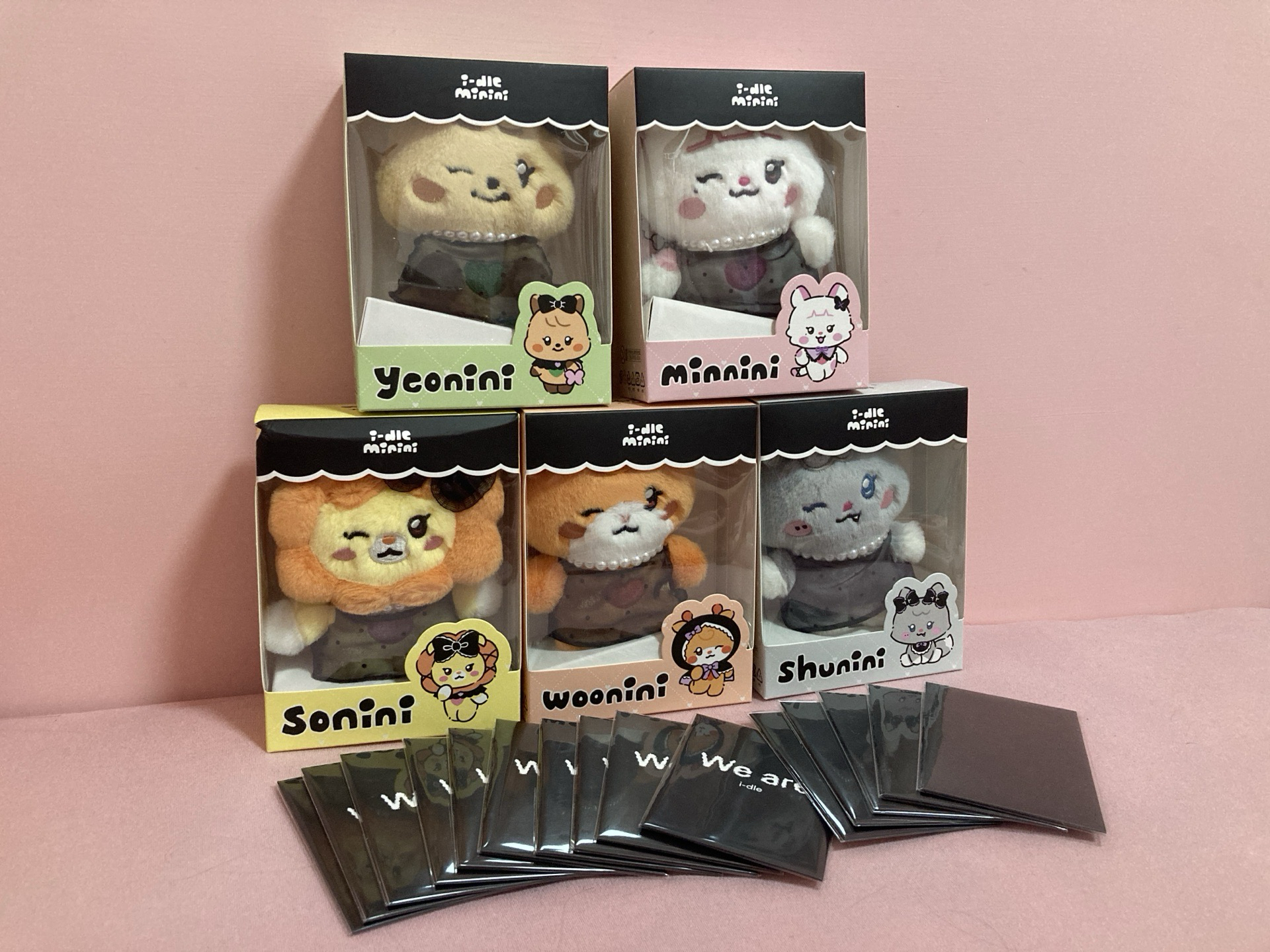 I-dle娃 迷八We are快閃 隨機卡包、娃娃、吊飾