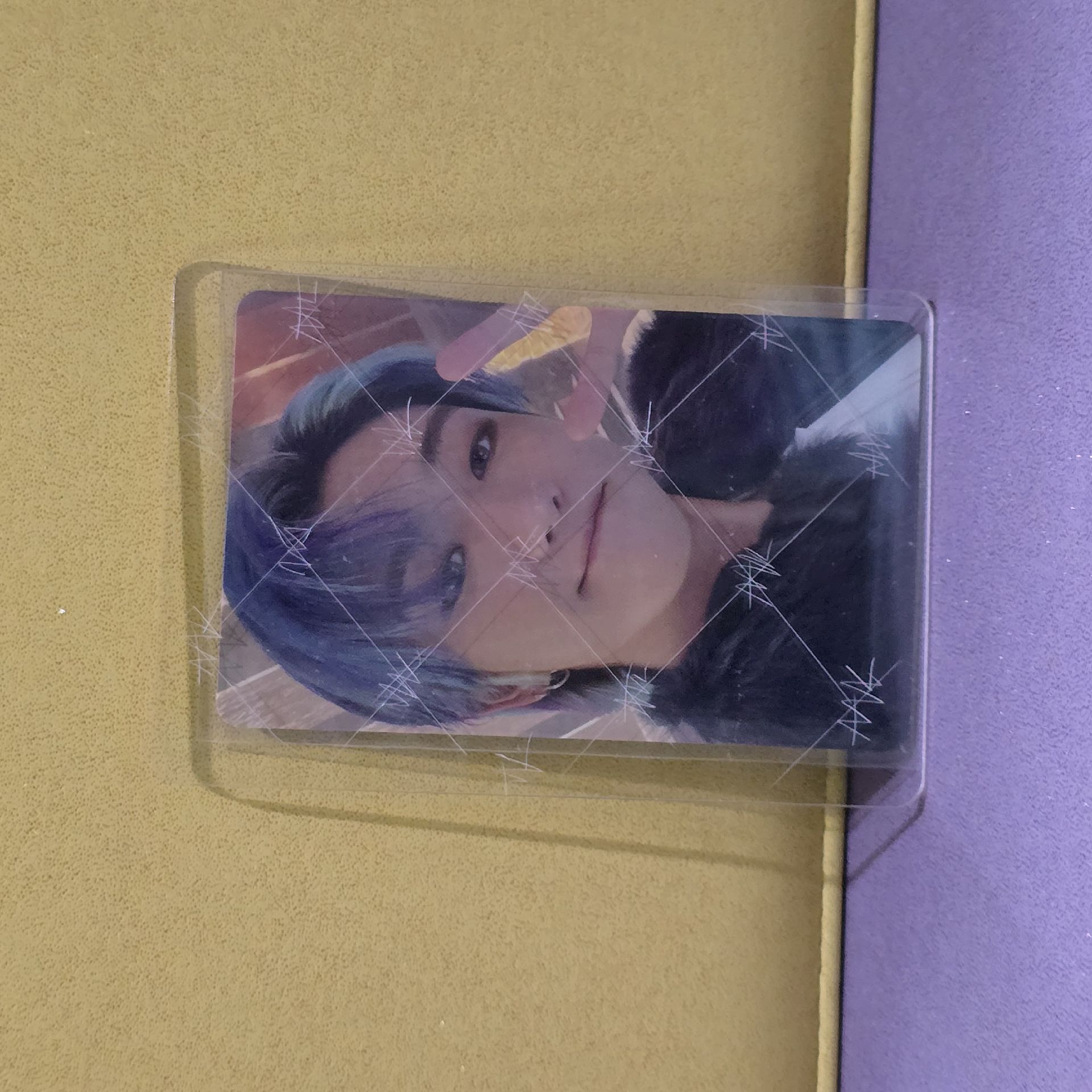 蛙蛙 藍紫髮小八 帶眼影美瞳✌🏻