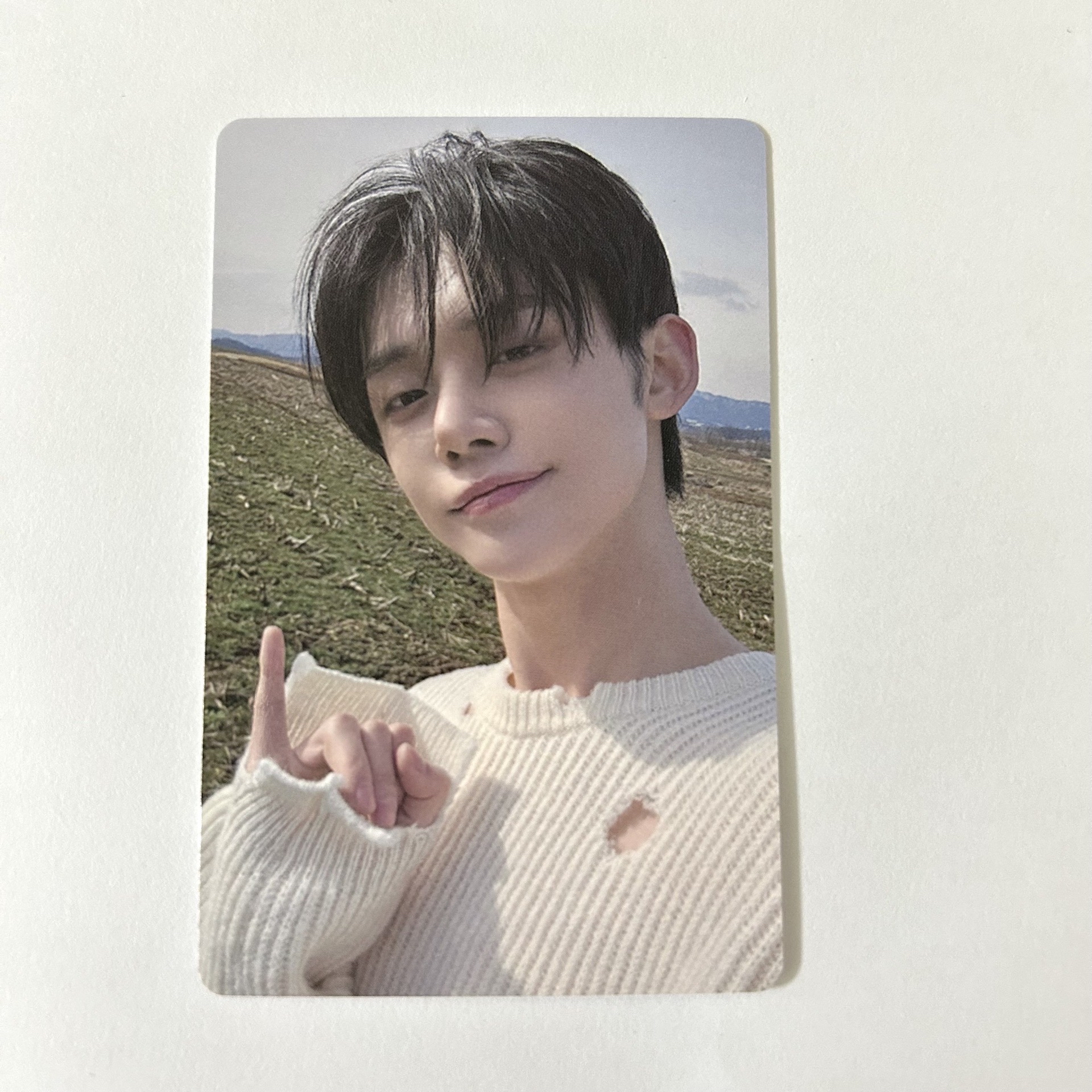 TXT 然竣小卡 青島 yzy 語音卡