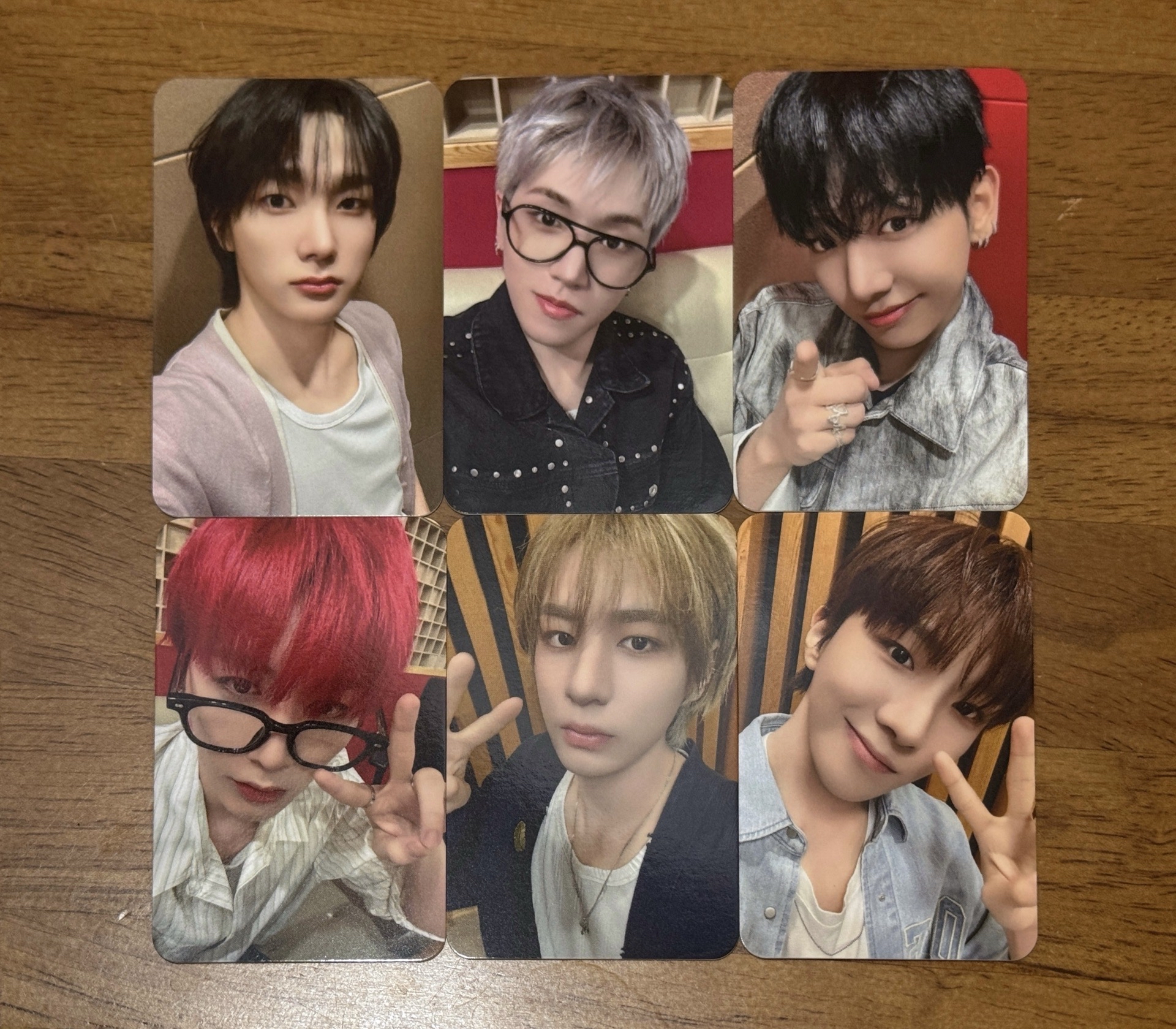 ✴️ No Genre Kpop Nara 簽售卡 6張套出