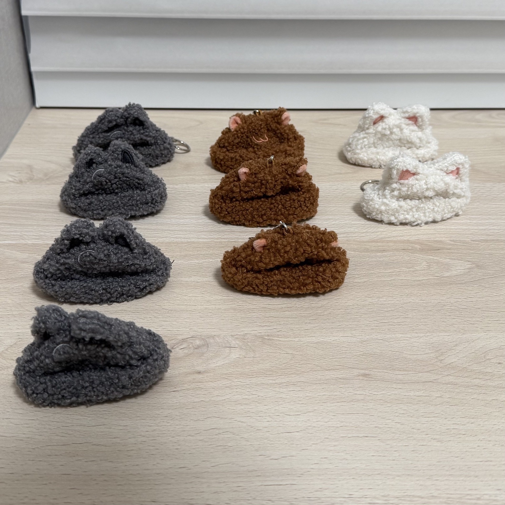 SKZOO 迷你毛帽鑰匙圈