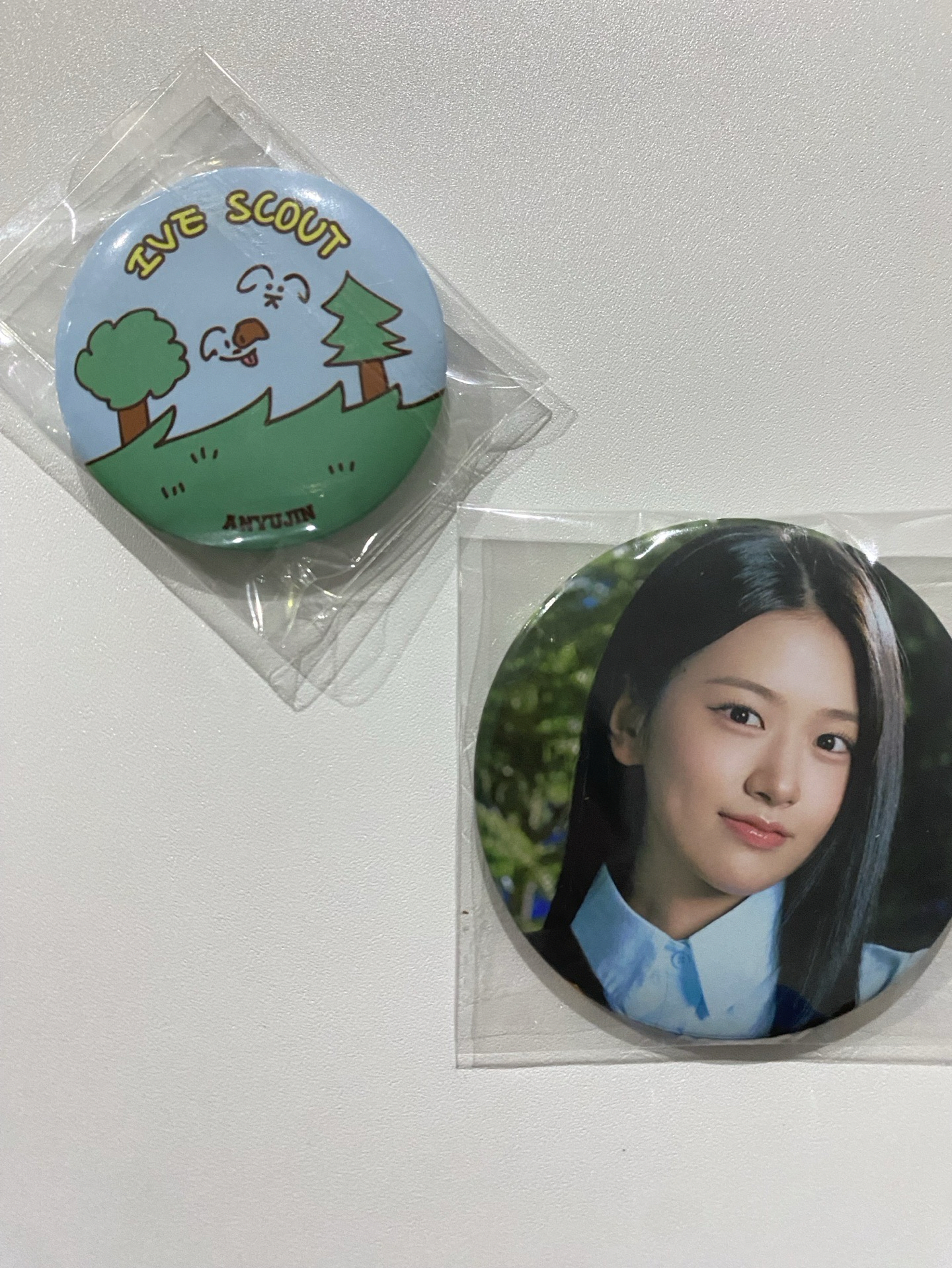 IVE SCOUT ANYUJIN FM徽章