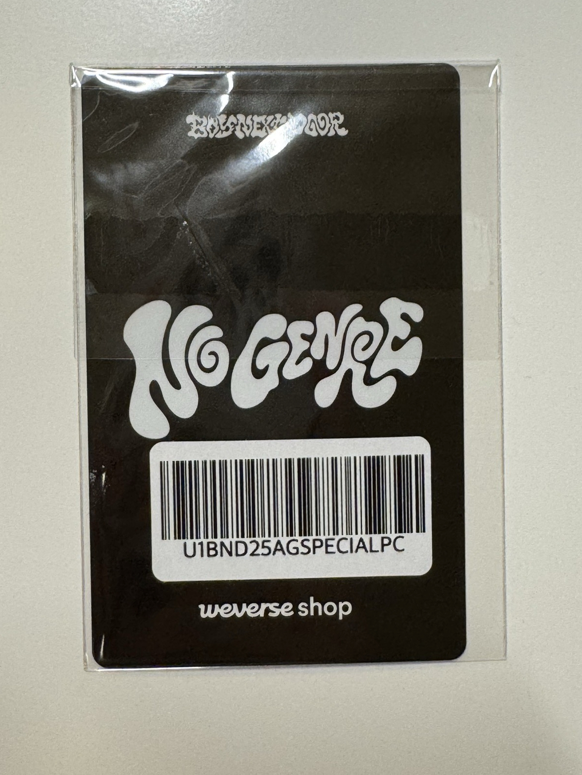 Riwoo No Genre wvs 線下 簽售卡 