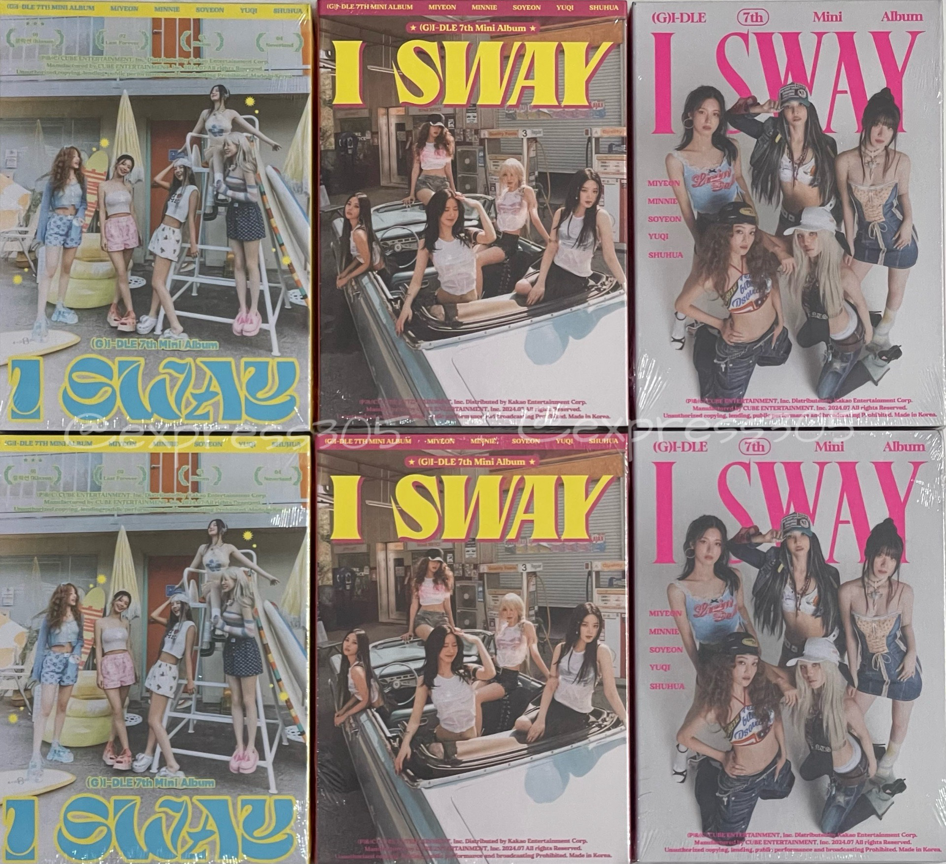 (G)I-DLE 迷7 普通專