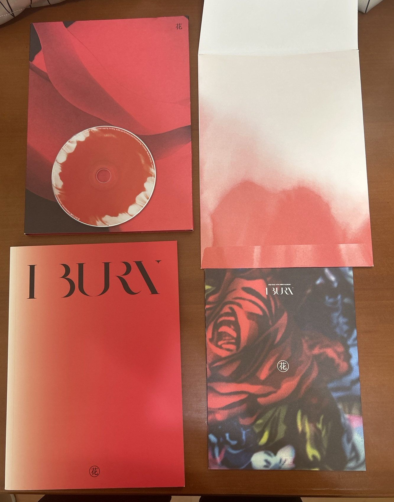 I BURN專輯 3版本 一套