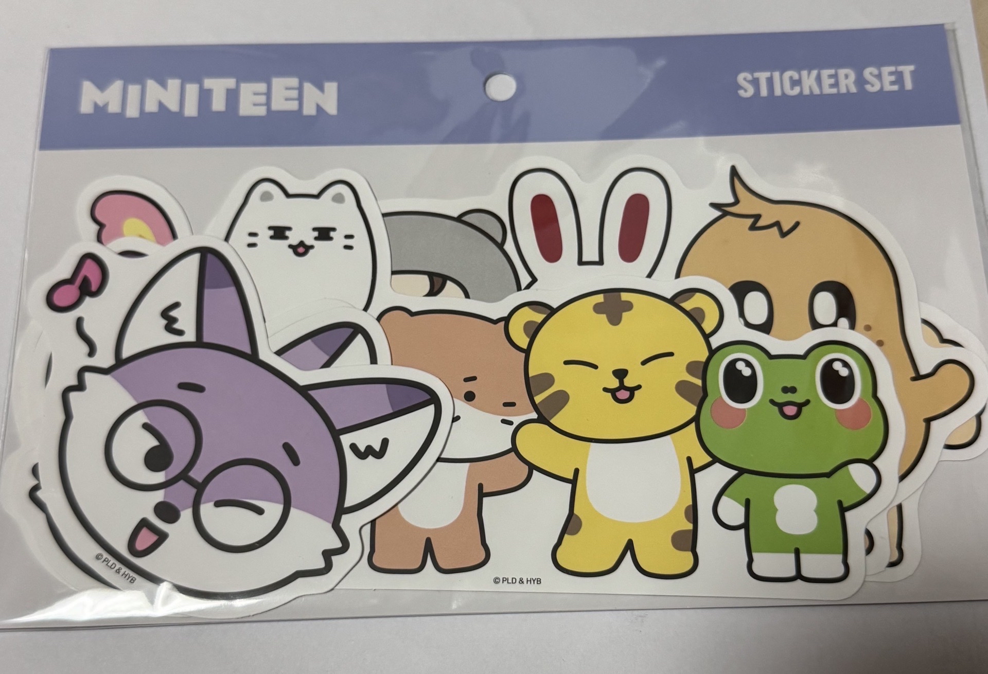 Miniteen FOXDUNGEE 7-11貼紙