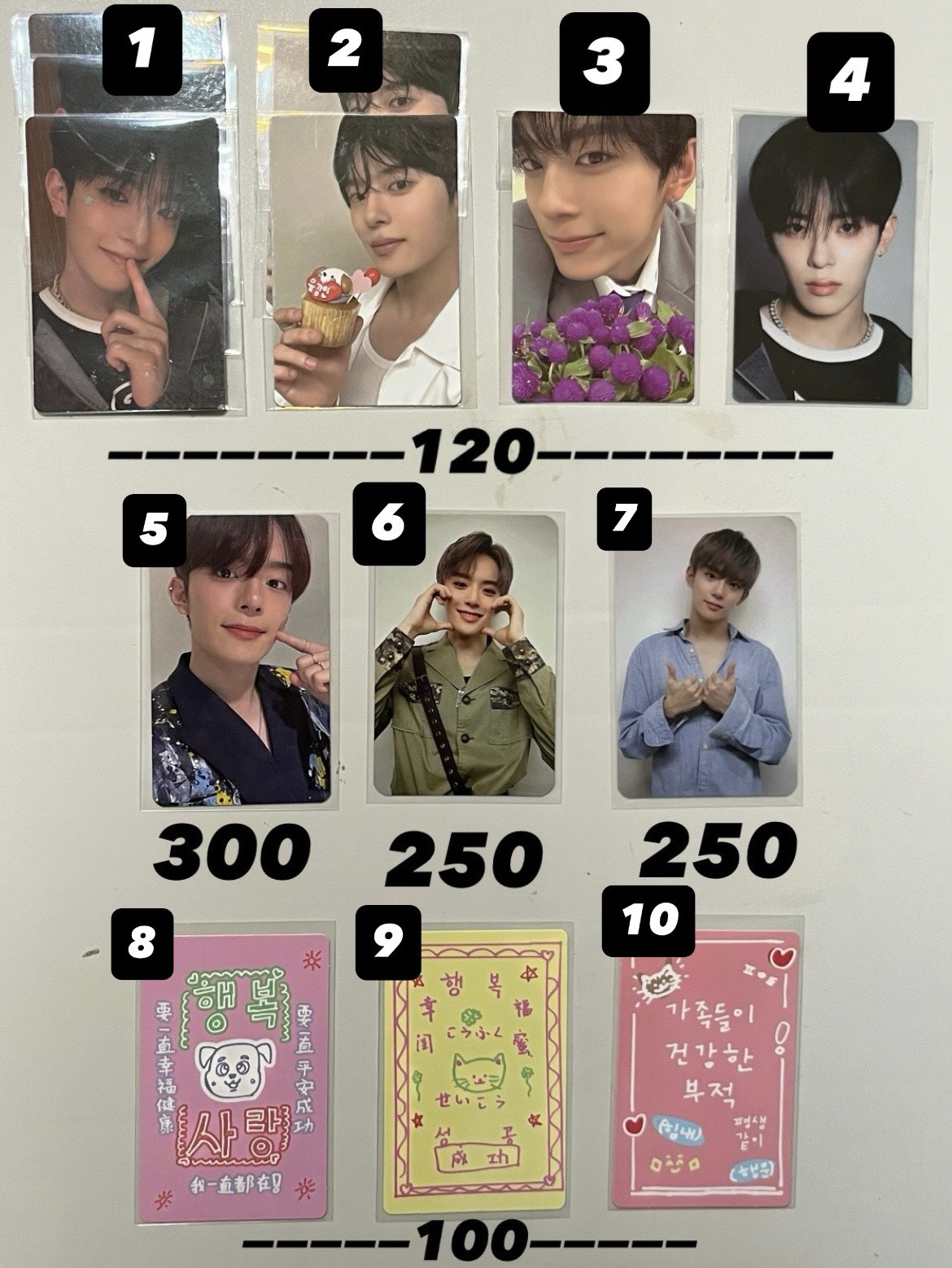 BOYS II PLANET 柳岡旻展會卡 