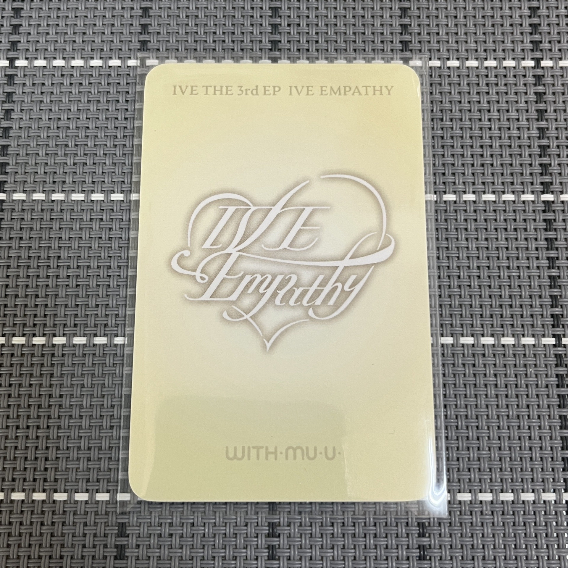 IVE Empathy wm3.0幸運卡 秋