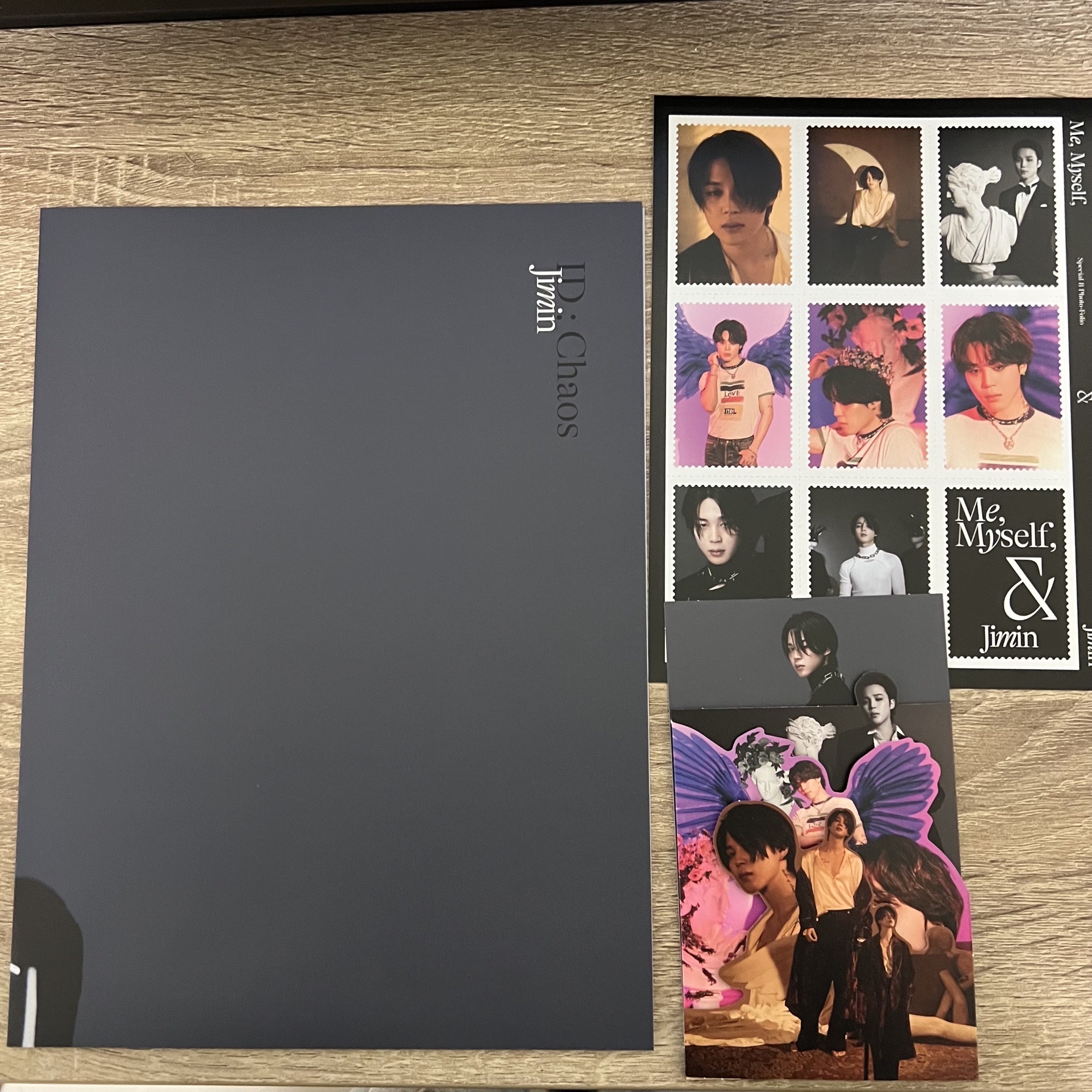 BTS 防彈少年團 智旻 Jimin 寫真 拆售 郵票 ID:Chaos