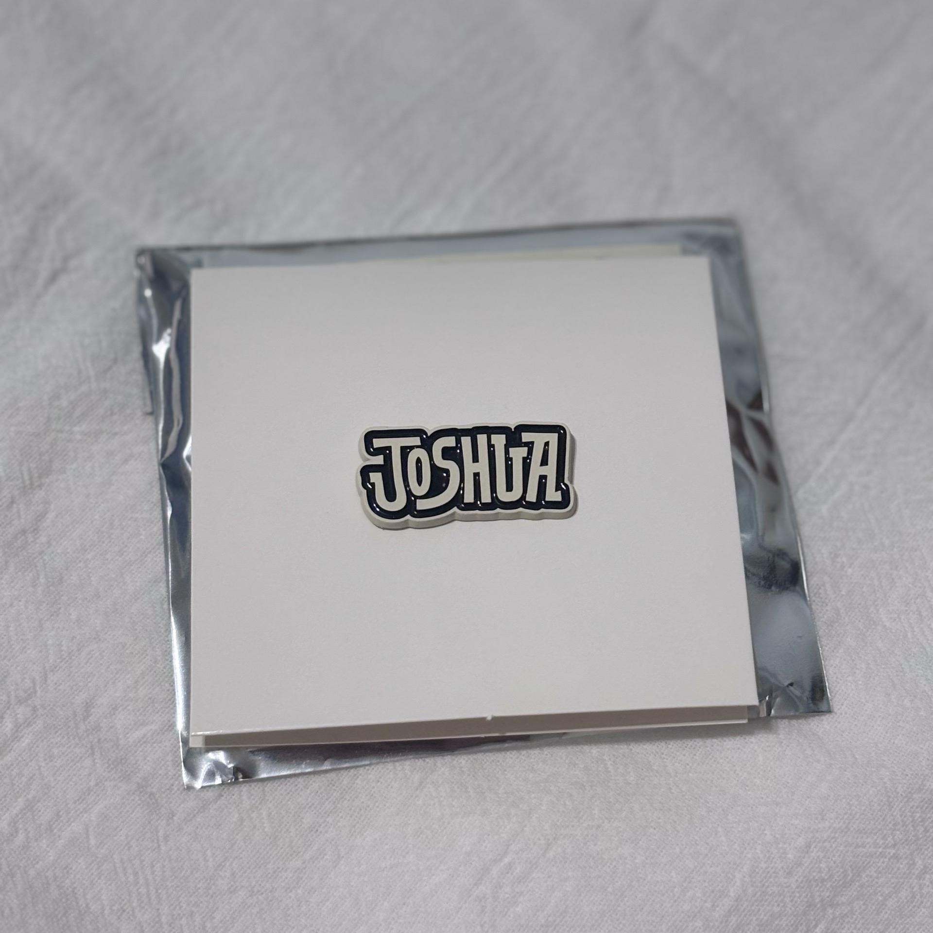 Joshua 姓名徽章