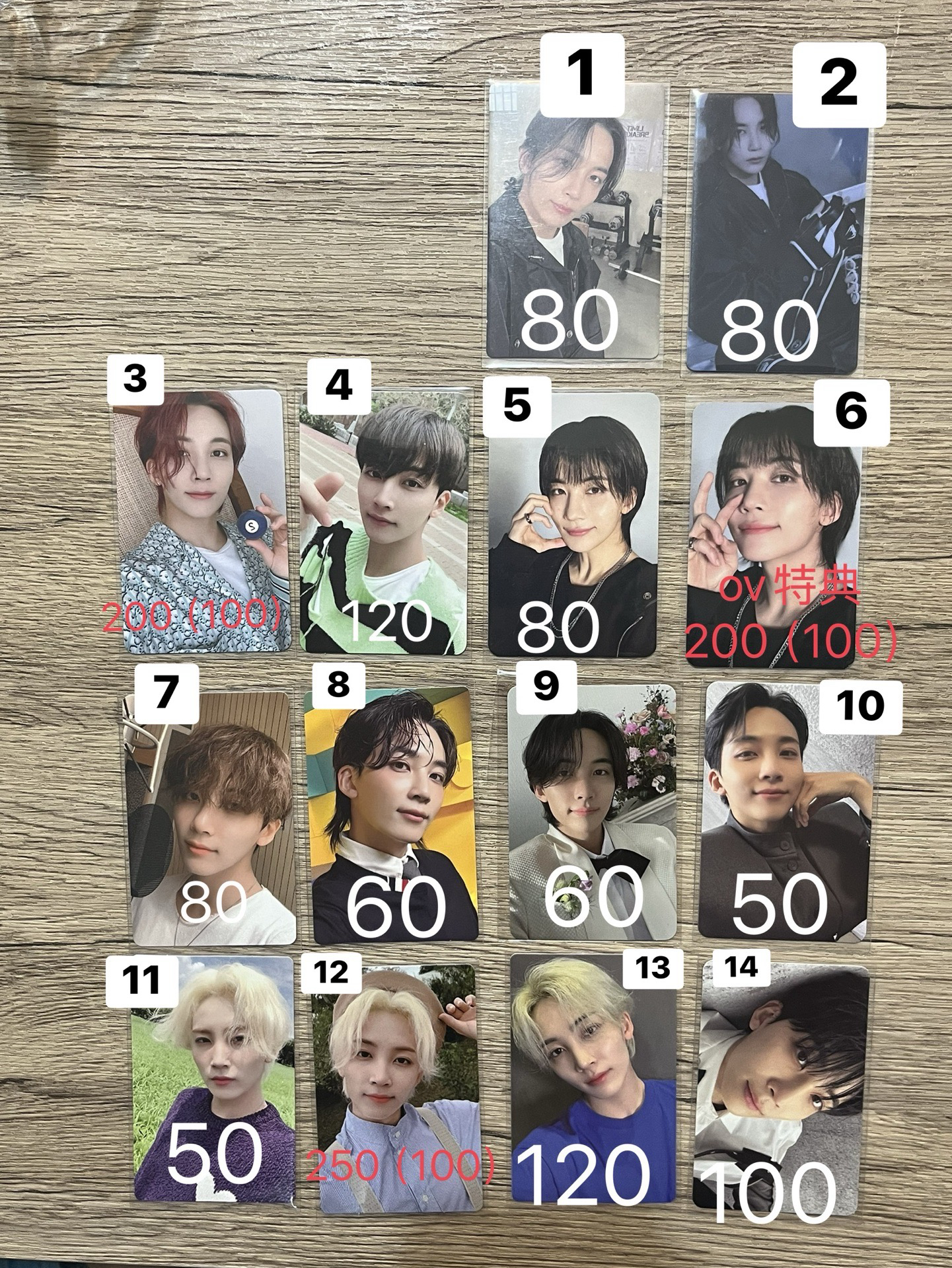 Seventeen 歷年專卡-漢