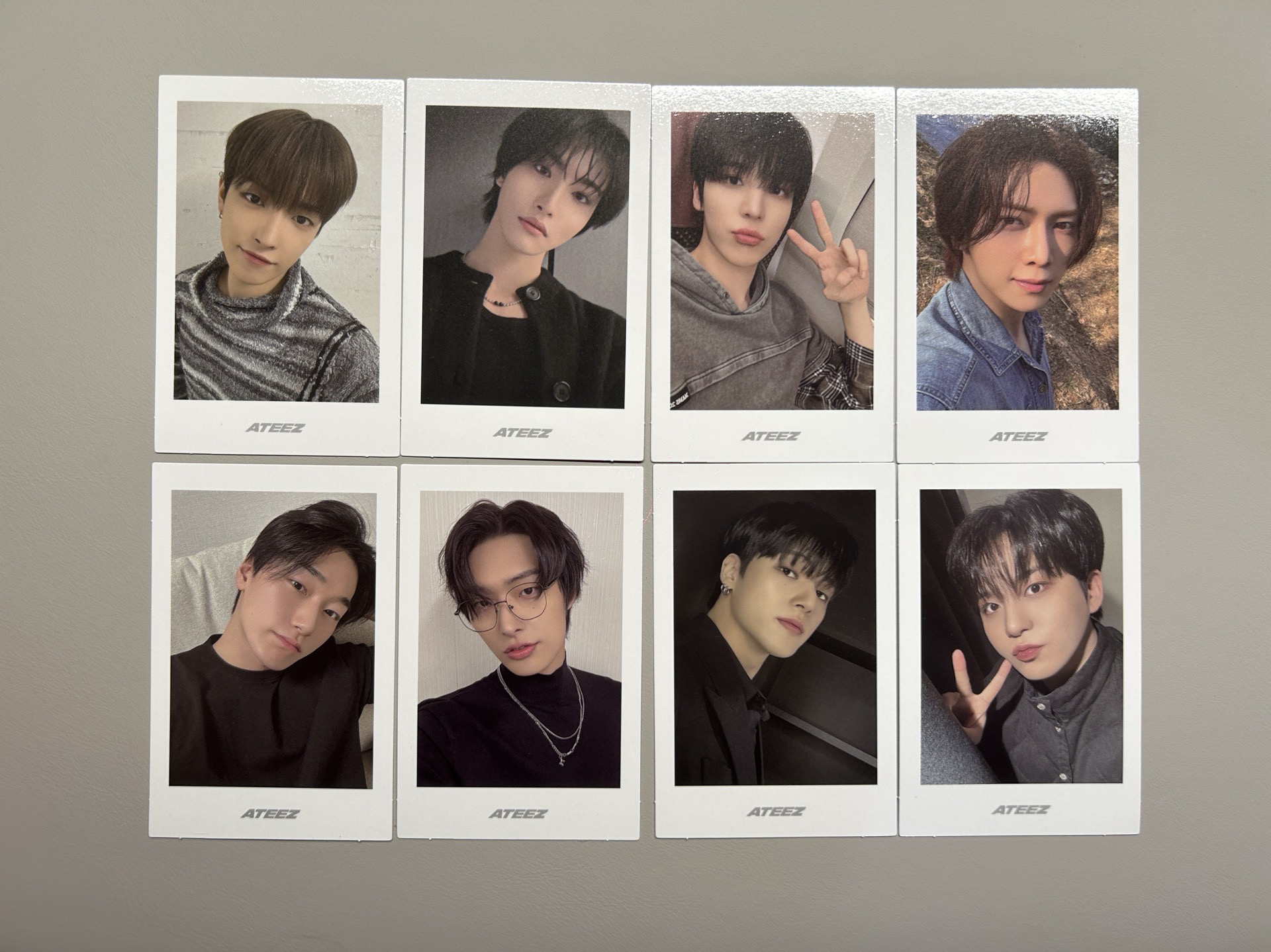 ATEEZ GH part.3 專卡 偽拍立得（八個人都有）