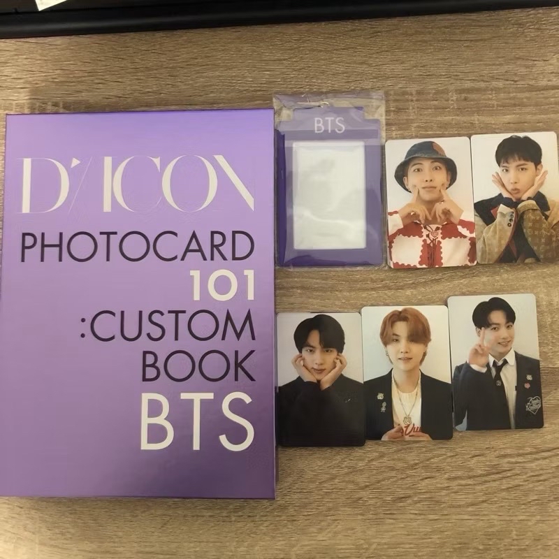 BTS 防彈少年團 Dicon 101 卡冊 小卡