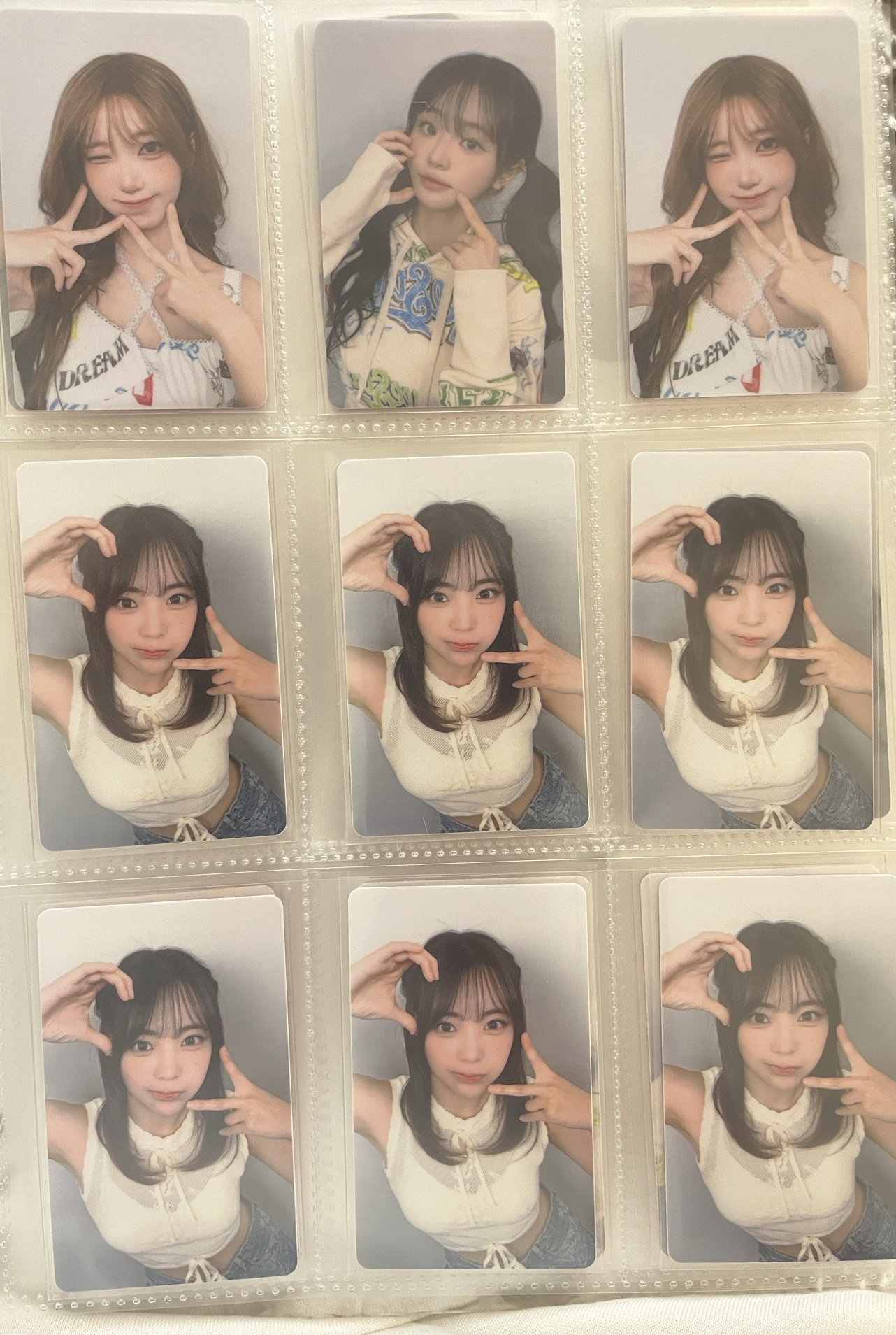 QWER演唱會限定機台小卡