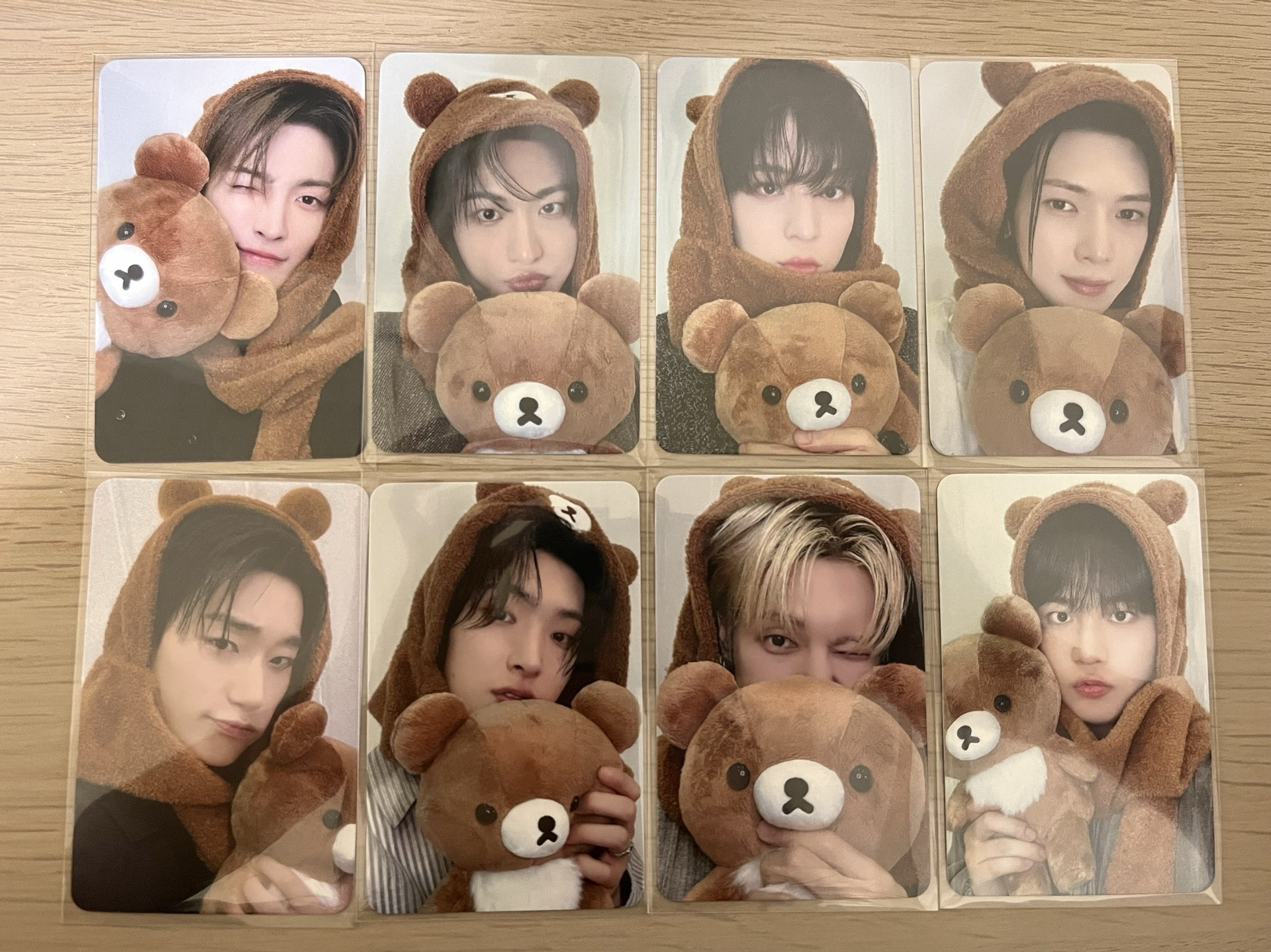 ATEEZ GH pt.3 HL 特典卡 茶小熊一套